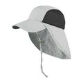 Juniper Outdoor Seaport Cap in grey, a stylish physical cap with a curved brim and adjustable strap, perfect for outdoor wear.
