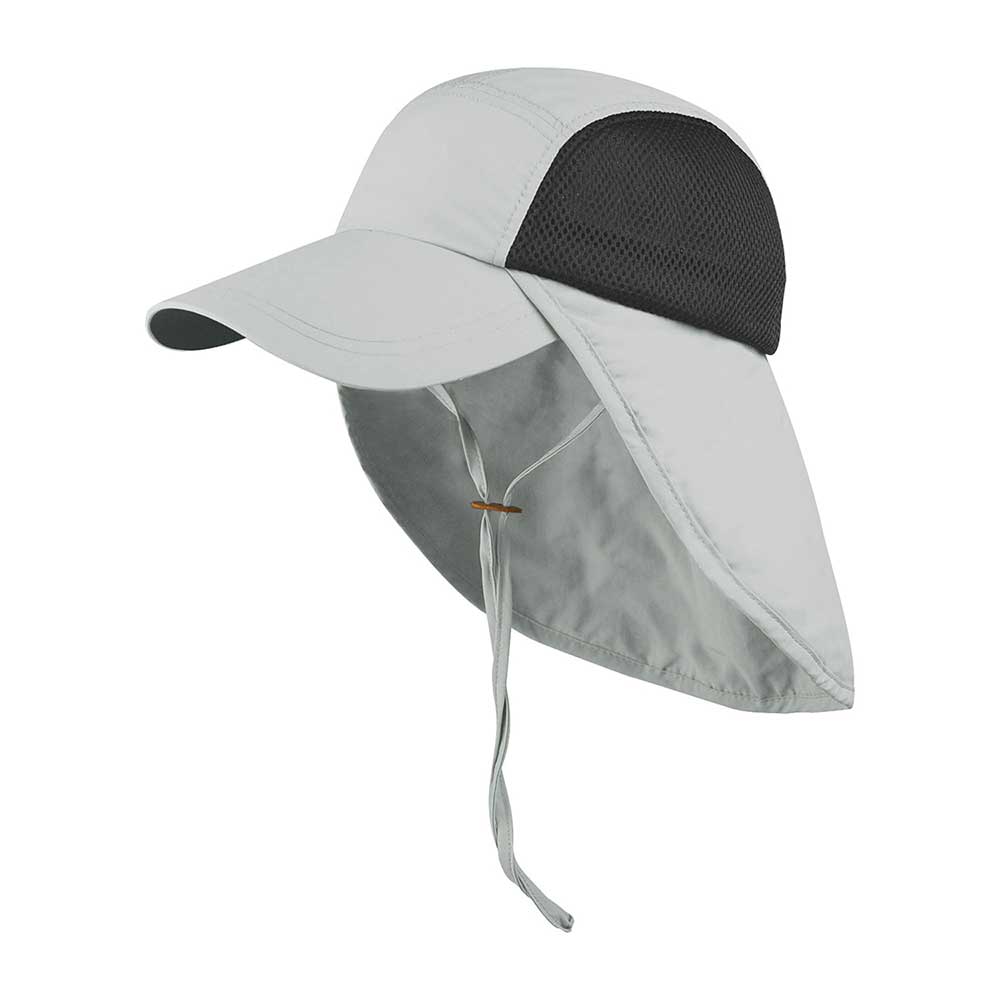 Juniper Outdoor Seaport Cap in grey, a stylish physical cap with a curved brim and adjustable strap, perfect for outdoor wear.