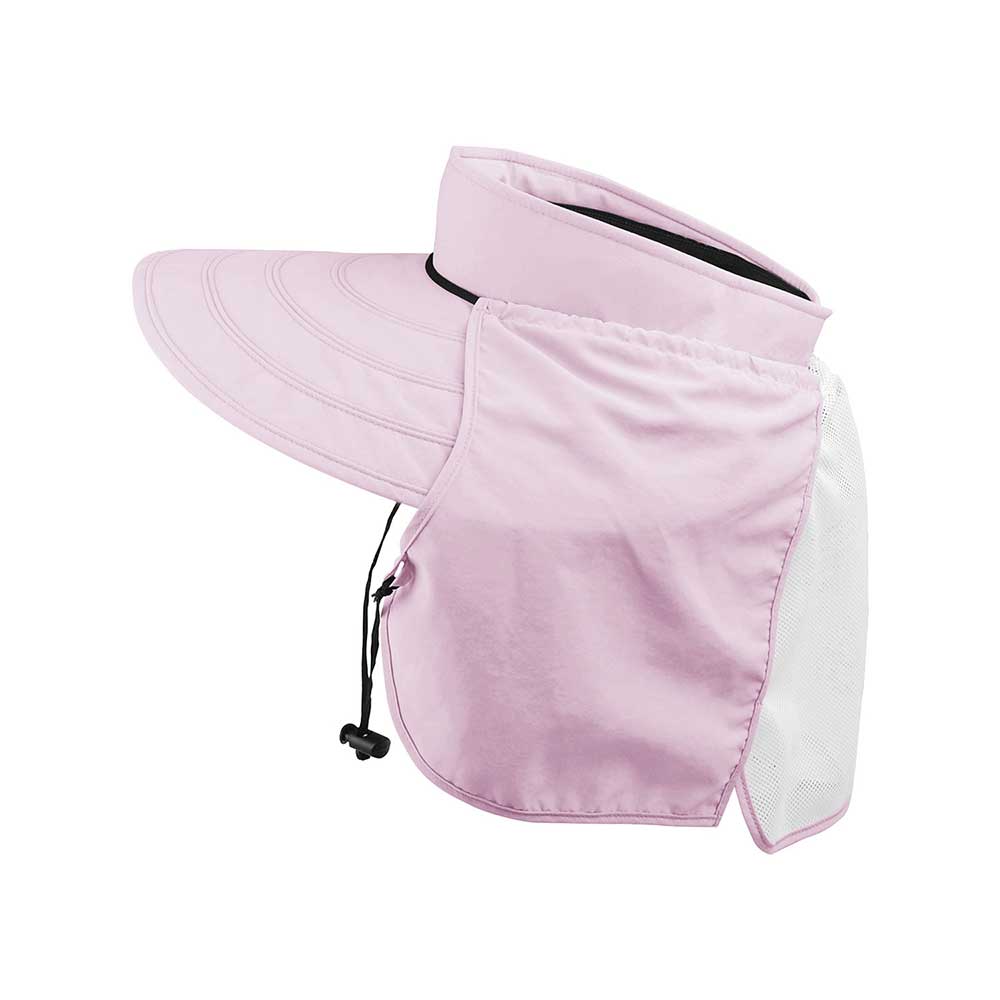 Pink Land Visor by Juniper Outdoor, a stylish and functional physical outdoor headwear accessory.