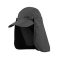 Juniper Outdoor Canyon Cap in charcoal, a stylish physical outdoor hat with a curved brim and adjustable strap.