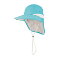 Juniper Outdoor Lily Sun Hat in aqua, lightweight wide-brim hat with a comfortable fit for sun protection and outdoor activities.