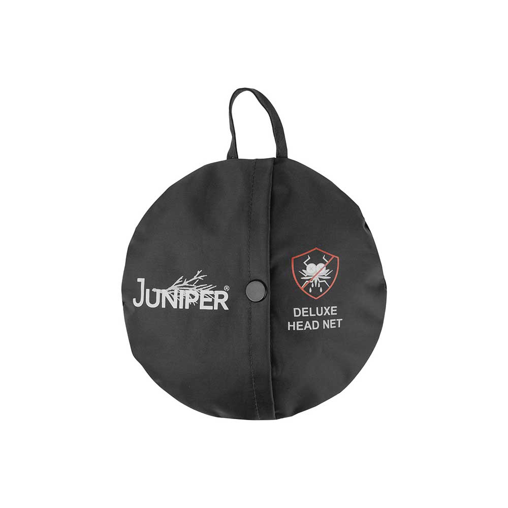Black Juniper Outdoor Netty Cover for physical equipment, shown as a protective bag in the image.