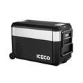 JP40 PRO Single Zone Portable Freezer With Cover - Silver | ICECO | 40 LT - We The Collective