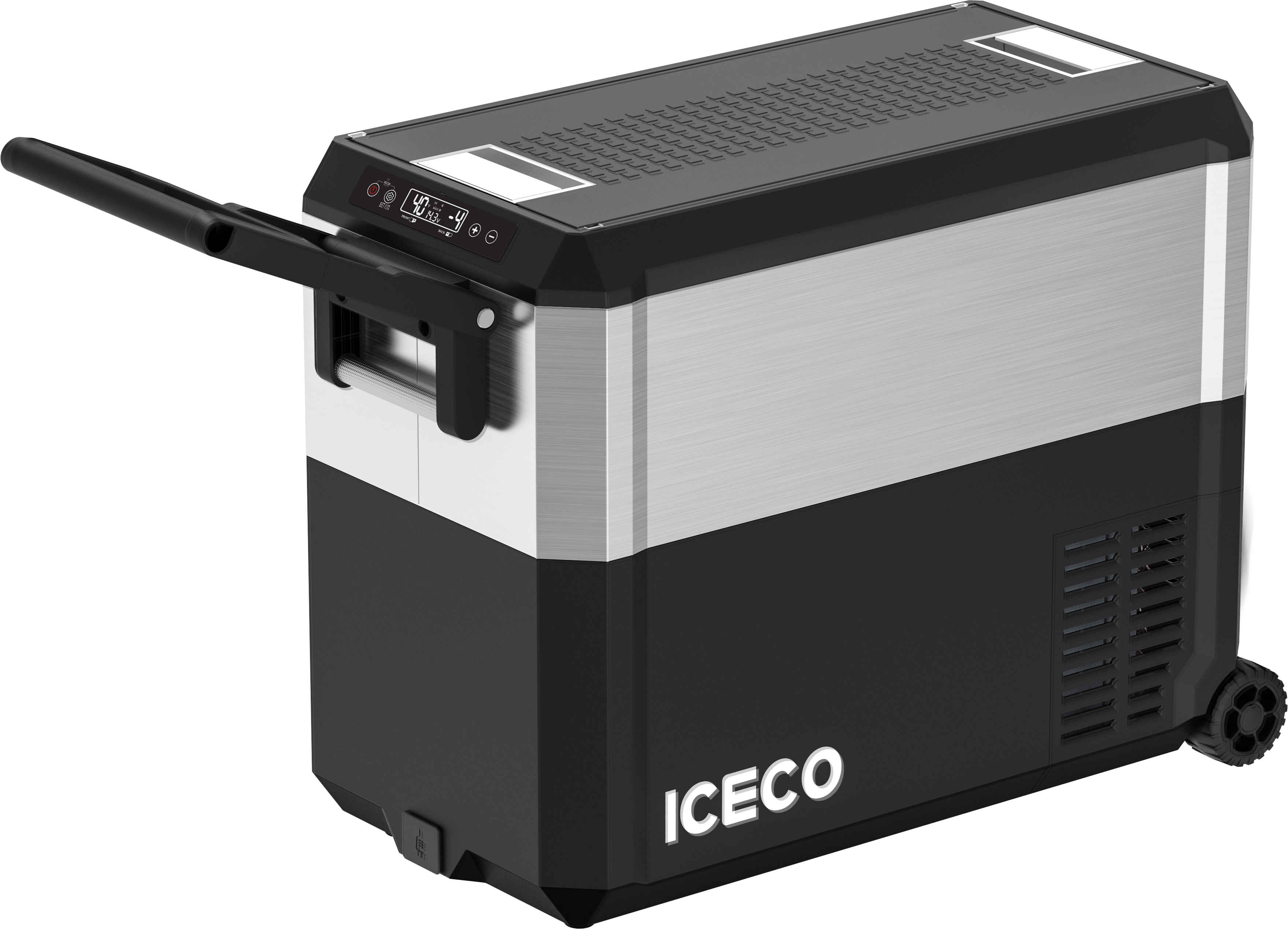 JP50 Pro Dual Zone Wheeled Car Fridge With Cover | ICECO | 50 LT - We The Collective