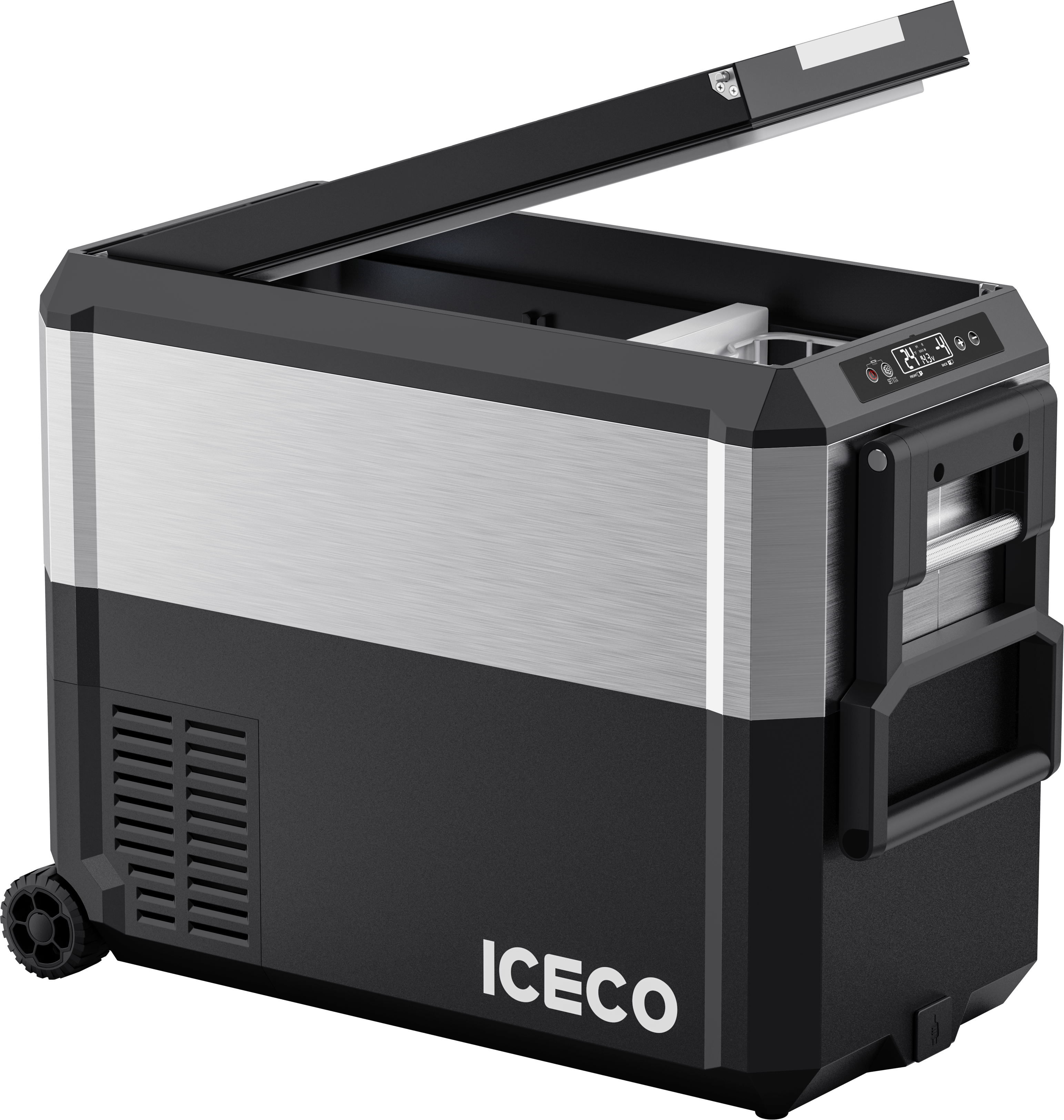 JP50 Pro Dual Zone Wheeled Car Fridge With Cover | ICECO | 50 LT - We The Collective