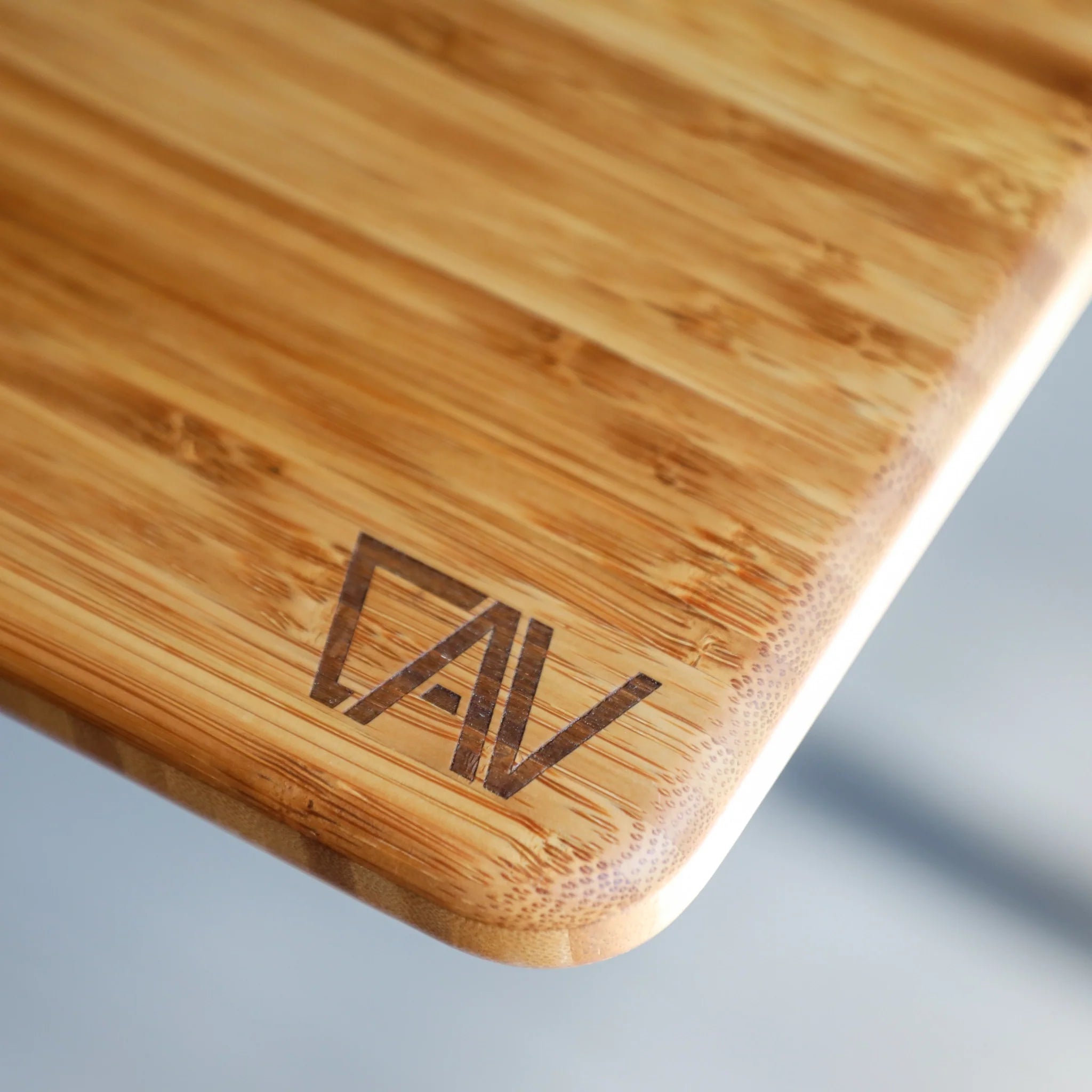 Canyon Adventure Vans Jenna 2.0 folding table top with bamboo surface, compact and portable for outdoor or camping use.