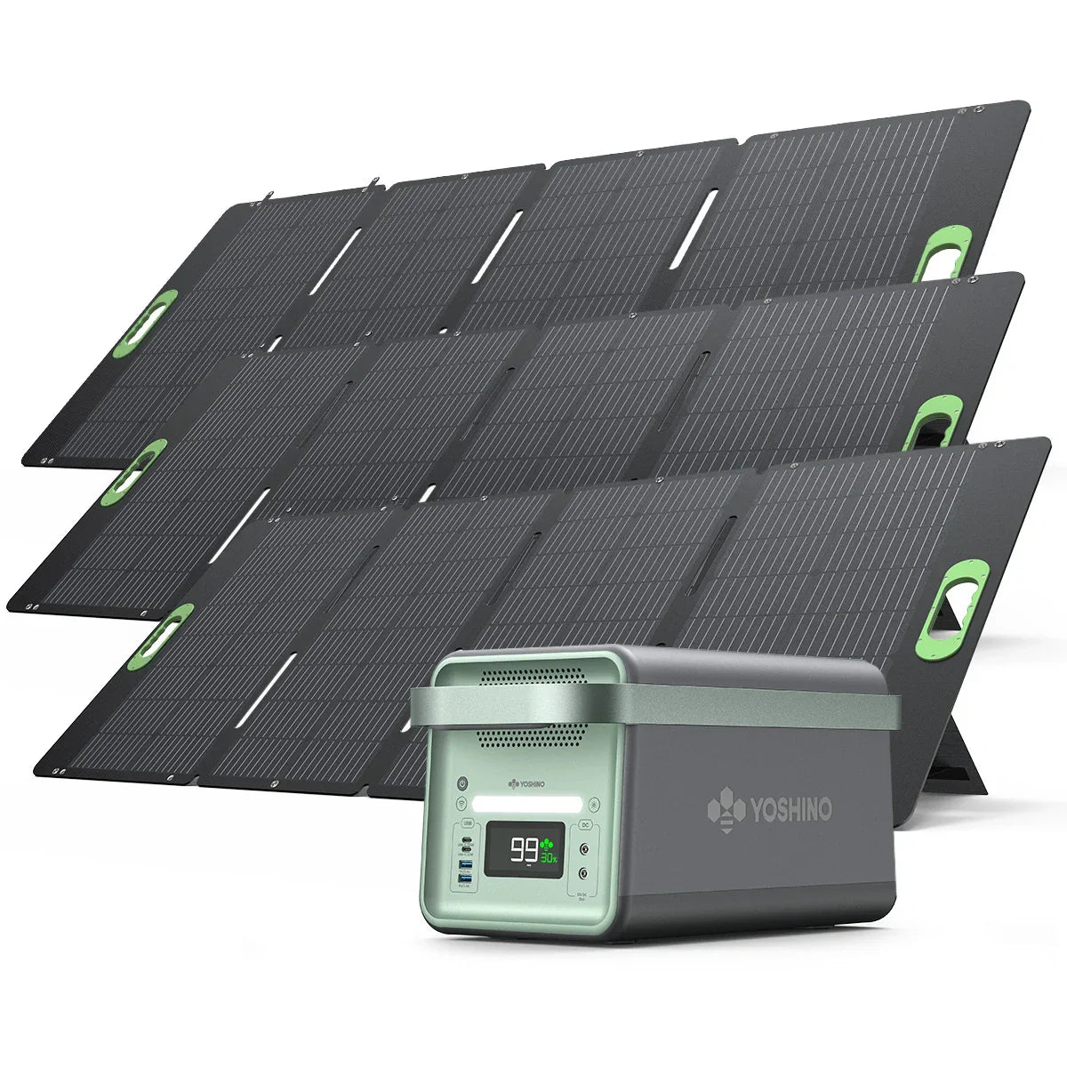 Yoshino B2000 Power Station with 3*SP200 Solar Panel - We The Collective