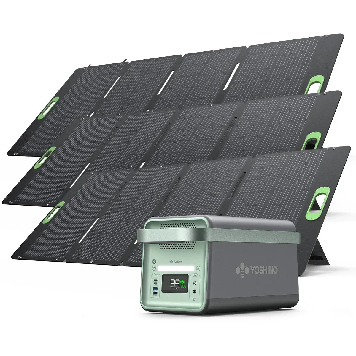 Yoshino B2000 Power Station with 3*SP200 Solar Panel - OVERLANDERS Outfitter