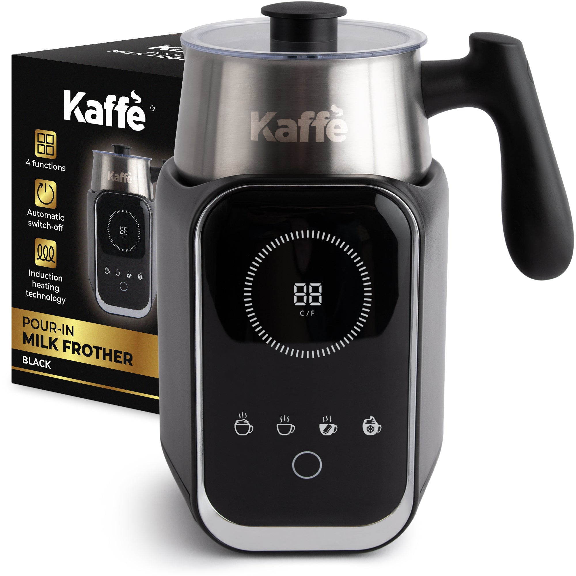 Pour-in Premium Milk Frother w/ Digital Screen, KF6075 - We The Collective