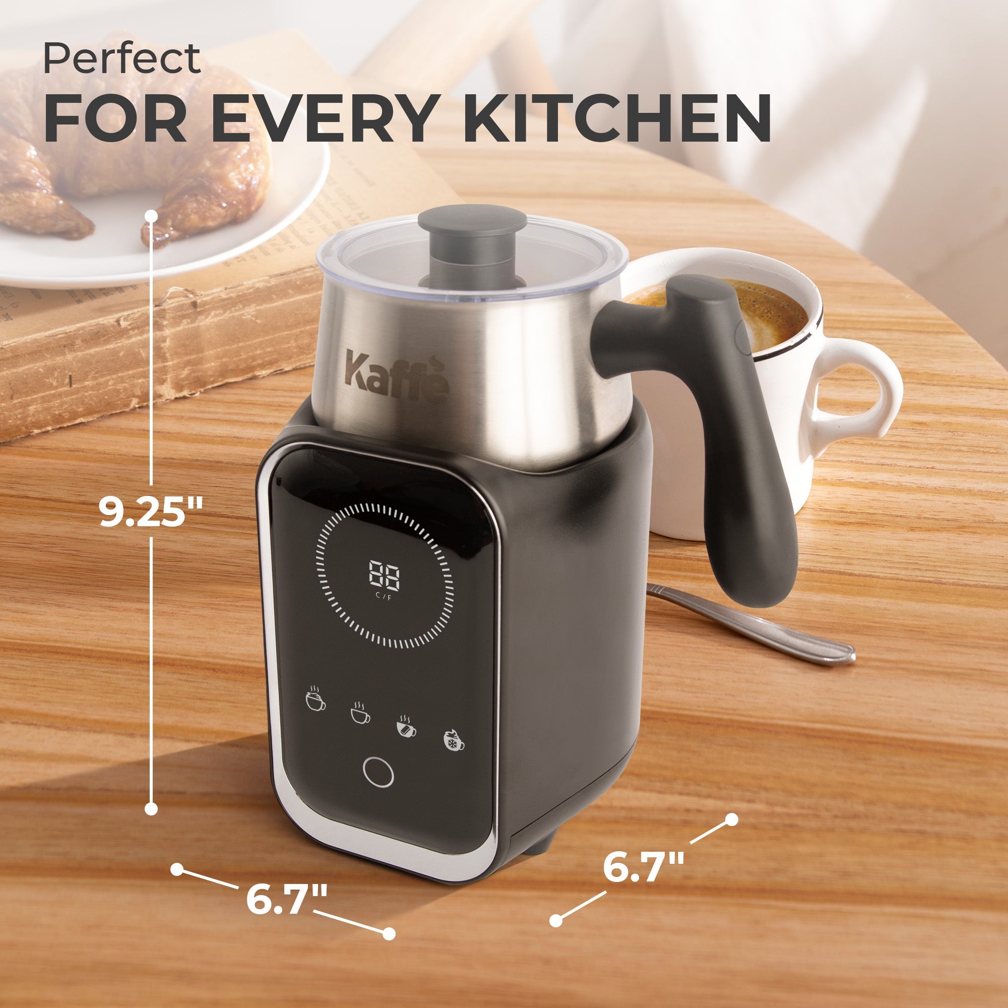 Pour-in Premium Milk Frother w/ Digital Screen, KF6075 - We The Collective
