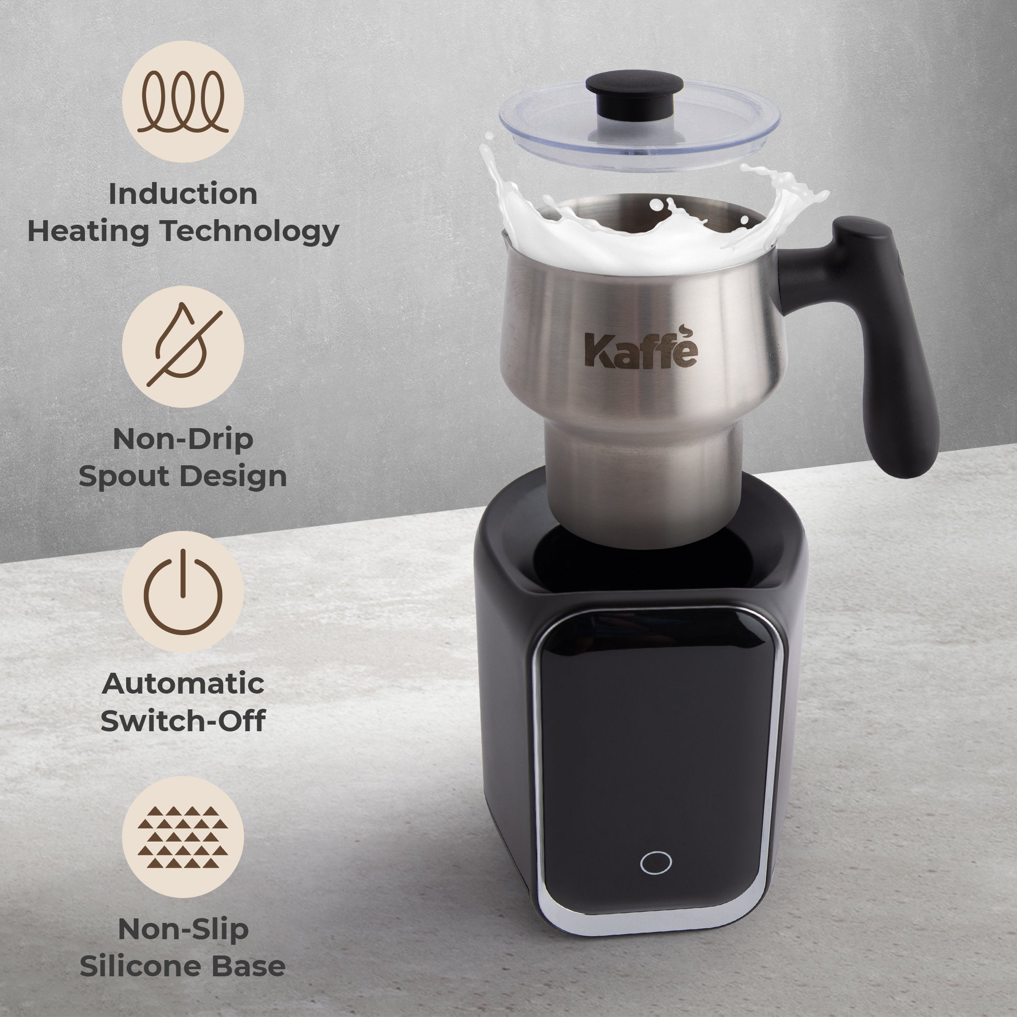 Pour-in Premium Milk Frother w/ Digital Screen, KF6075 - We The Collective