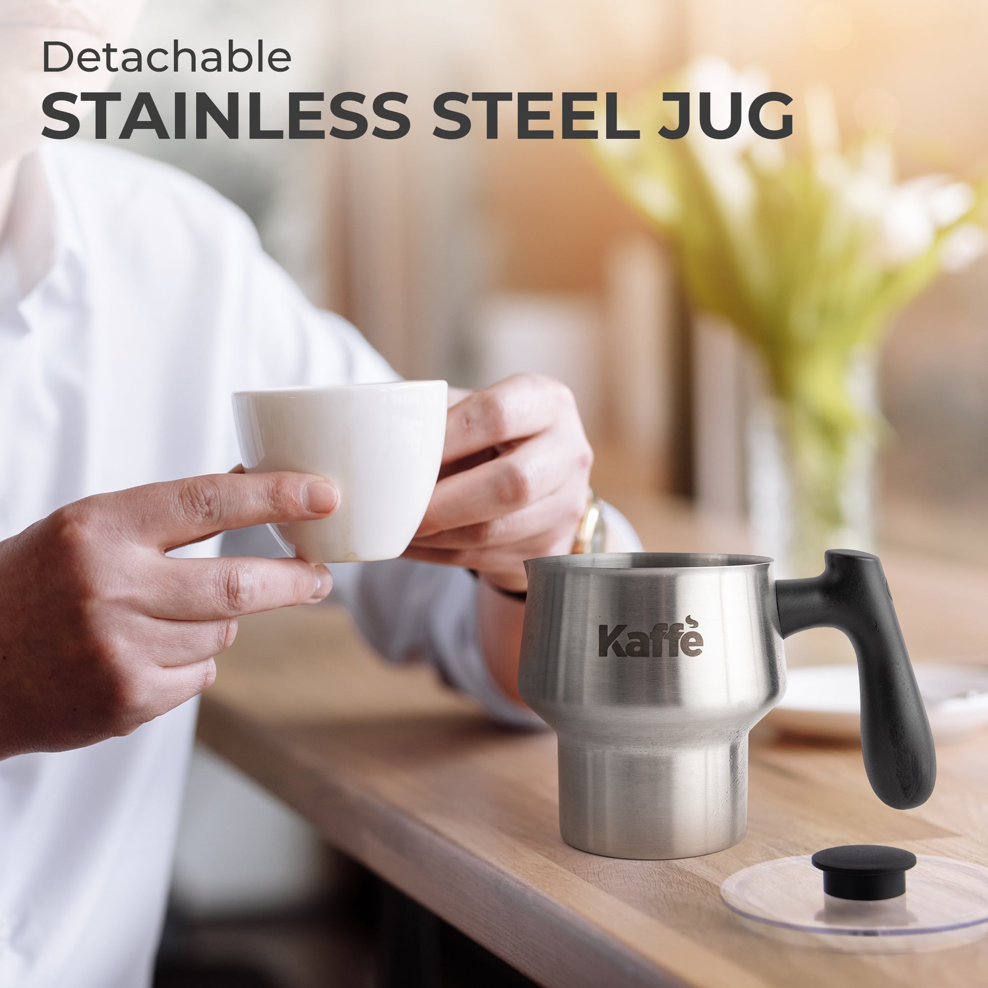 Pour-in Premium Milk Frother w/ Digital Screen, KF6075 - We The Collective