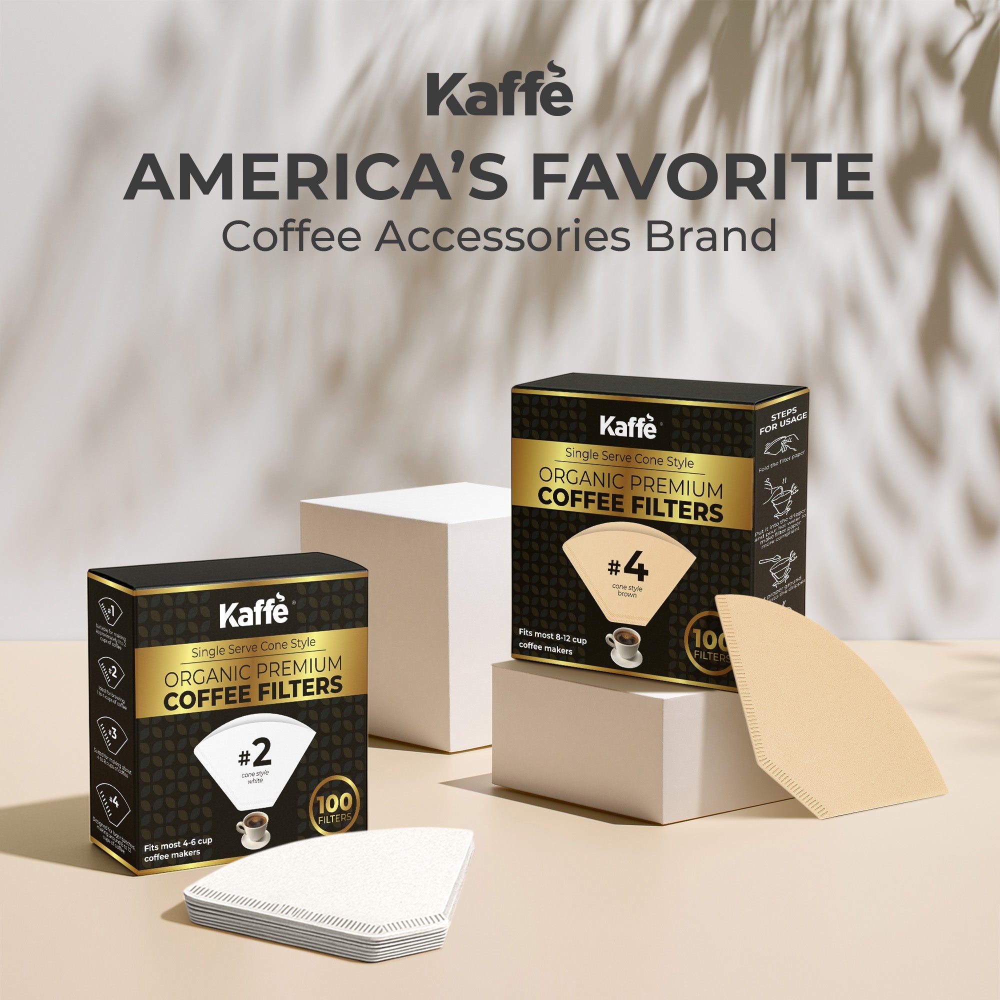 Organic Premium Coffee Filters #2, KFCF02W - We The Collective