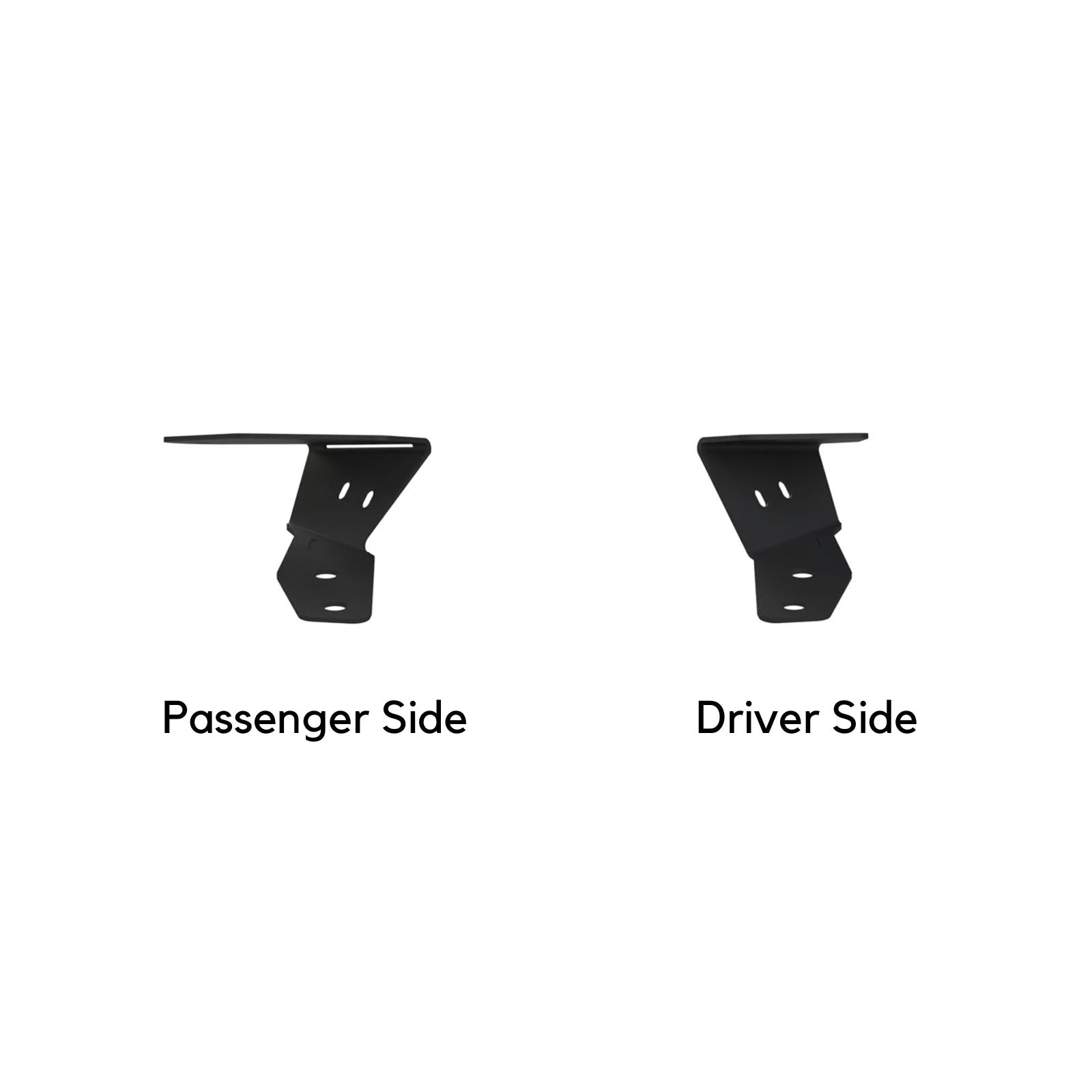 Sprinter Hood Light Mount Kit by The Van Mart, showcasing durable brackets and hardware for easy installation.