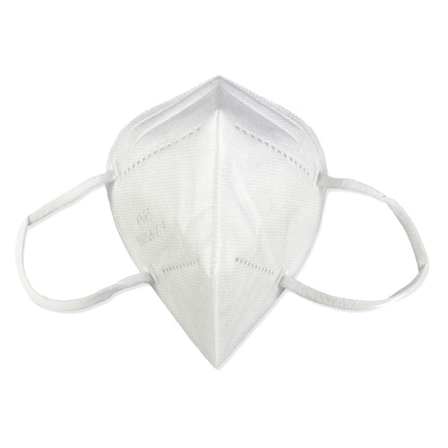 Set of 20 KN95 masks from quakekits.com, showing protective face masks with ear loops and breathable material.