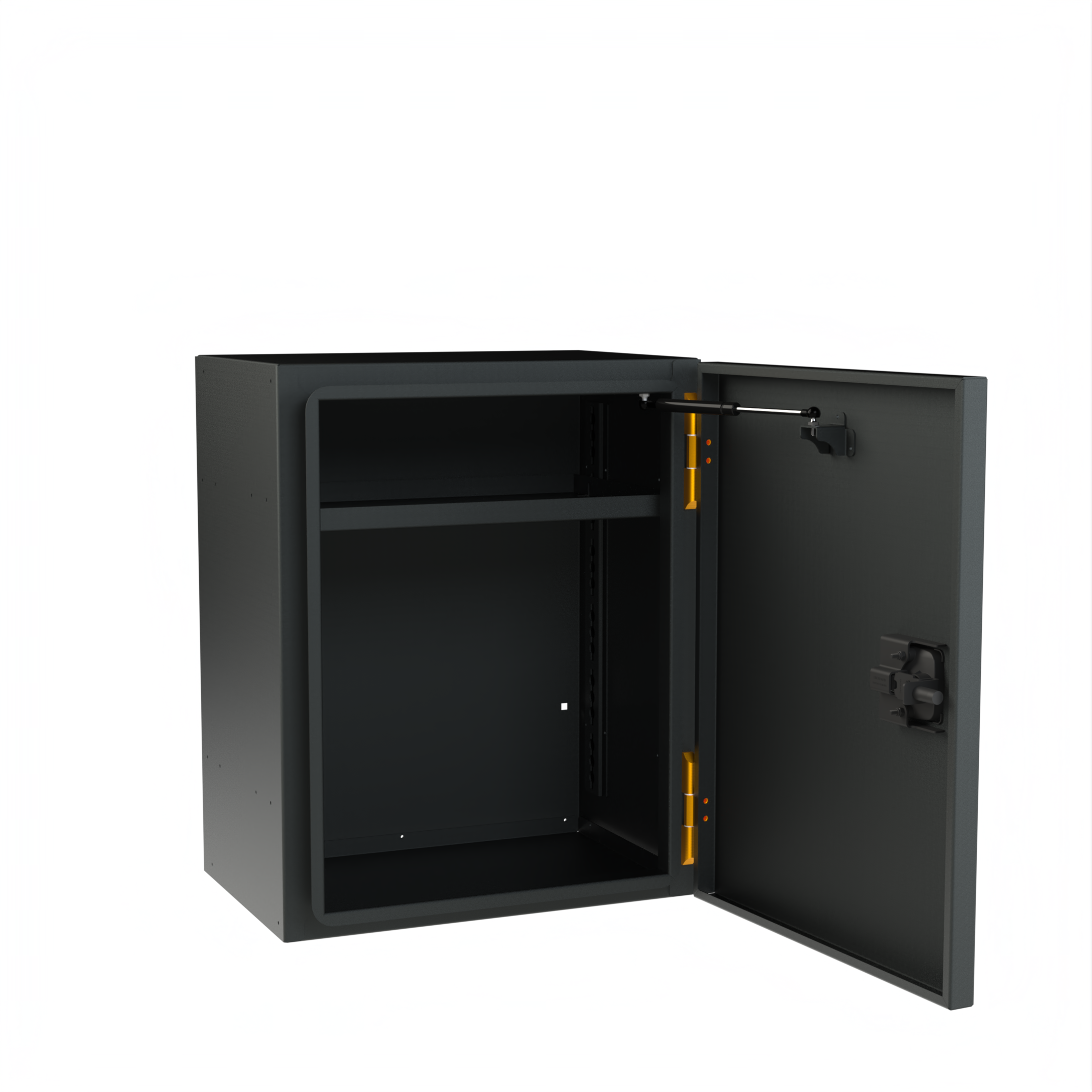 Open Avatar Offroad Kilo Box storage box with 24 passenger compartments, durable black plastic construction, interior view.