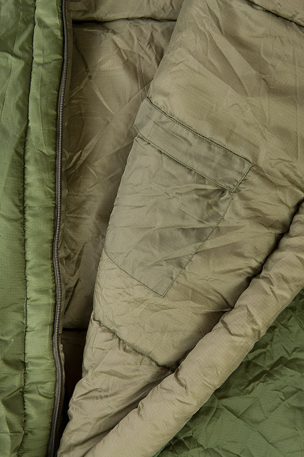 Elite Survival Systems Recon 4 sleeping bag rated to 14°F, shown in a compact, insulated design ideal for outdoor camping and survival.