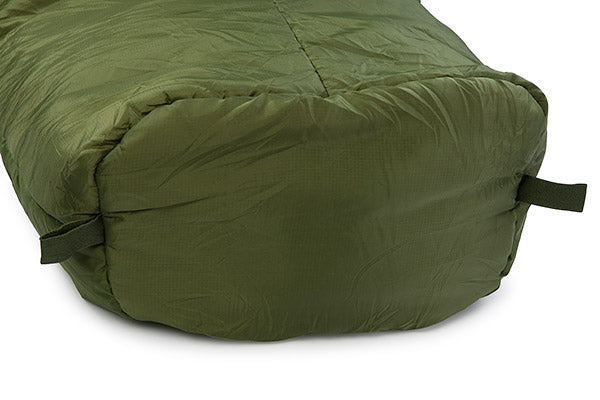 Elite Survival Systems Recon 5 sleeping bag with rugged nylon shell, zipper closure, and insulated interior for cold weather camping.
