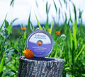 Moisturizing body balm by Colorado Aromatics designed for softening and healing knuckles with natural ingredients.