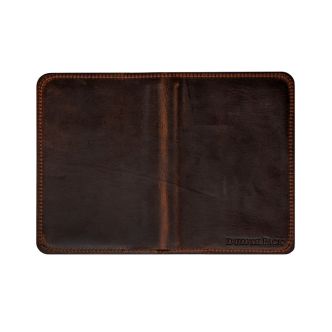 Backcountry Sportsman Heritage Leather Field Journal with rustic leather cover and vintage-style design, ideal for outdoor note-taking.