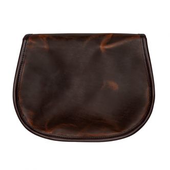 Backcountry Sportsman Heritage Leather Medium Shell Purse with textured leather exterior and compact design.