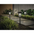 4 Pack - Solar LED Light Set - Outdoor Path Lighting in Black - OVERLANDERS Outfitter
