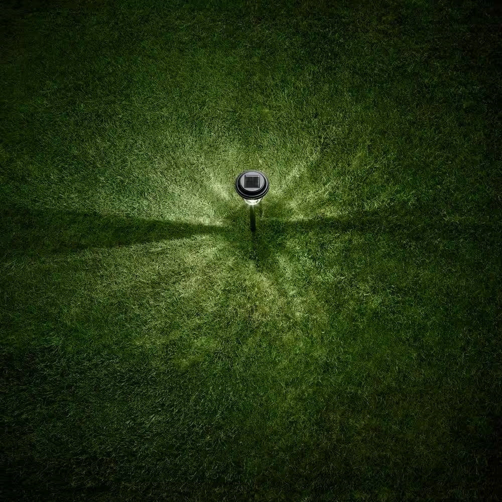 4 Pack - Solar LED Light Set - Outdoor Path Lighting in Black - OVERLANDERS Outfitter