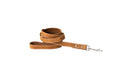 Traditional Earth Brown Leather Dog Leash - OVERLANDERS Outfitter