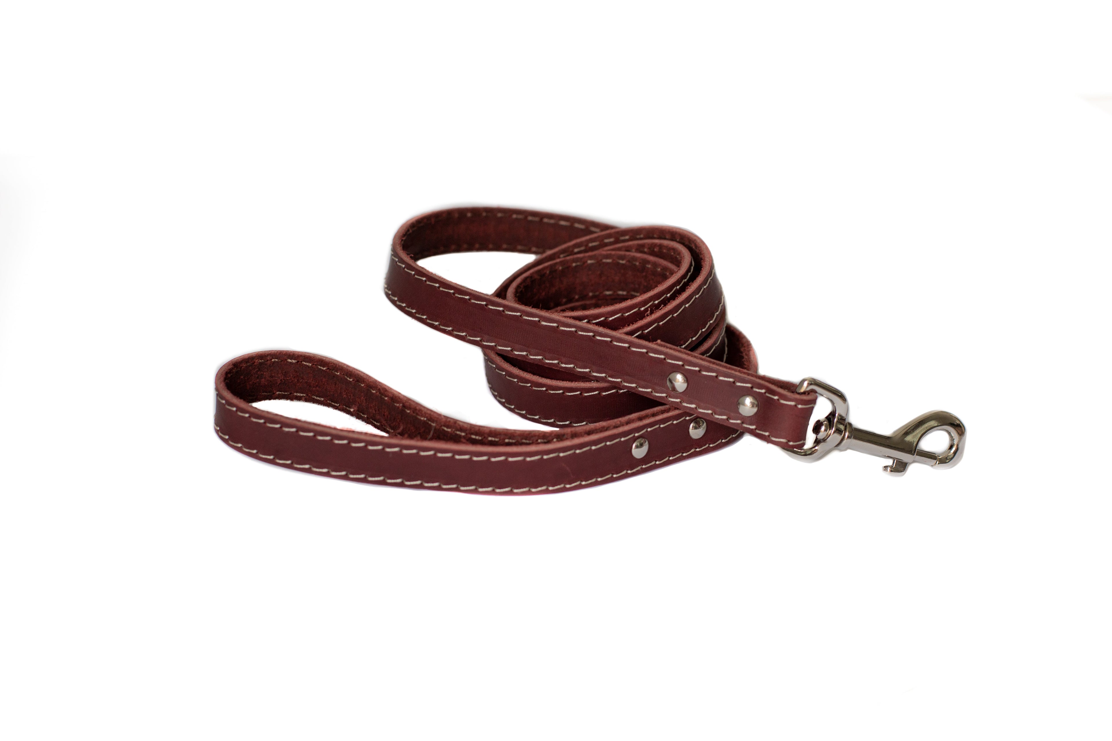 Pro Line Hunting Chocolate Leather Leash - OVERLANDERS Outfitter