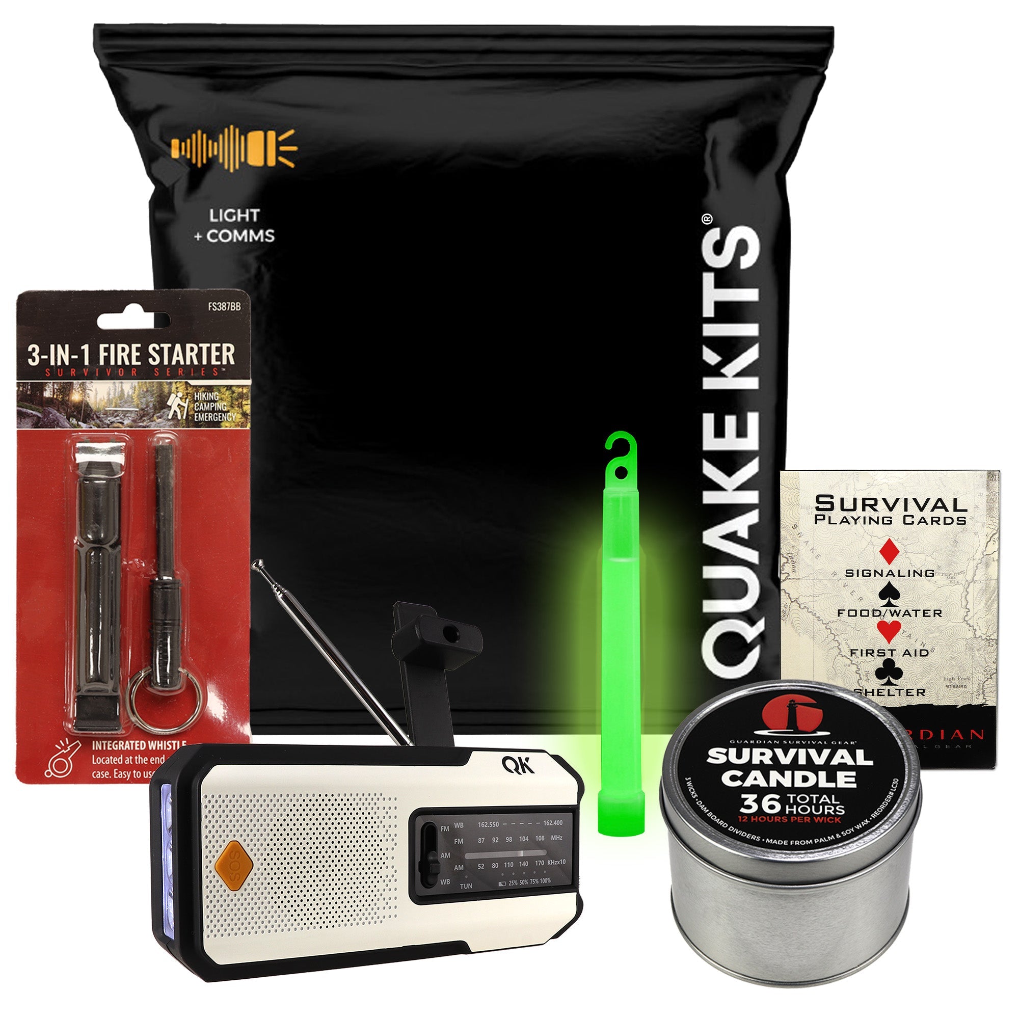 Quake Kits Light and Communication Pack - OVERLANDERS Outfitter