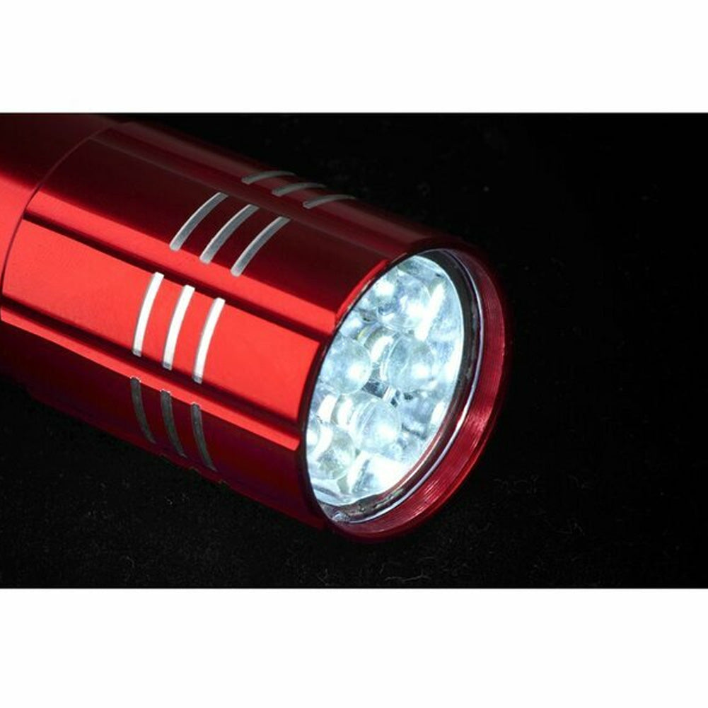 Small Aluminum 9 LED Flashlight - OVERLANDERS Outfitter