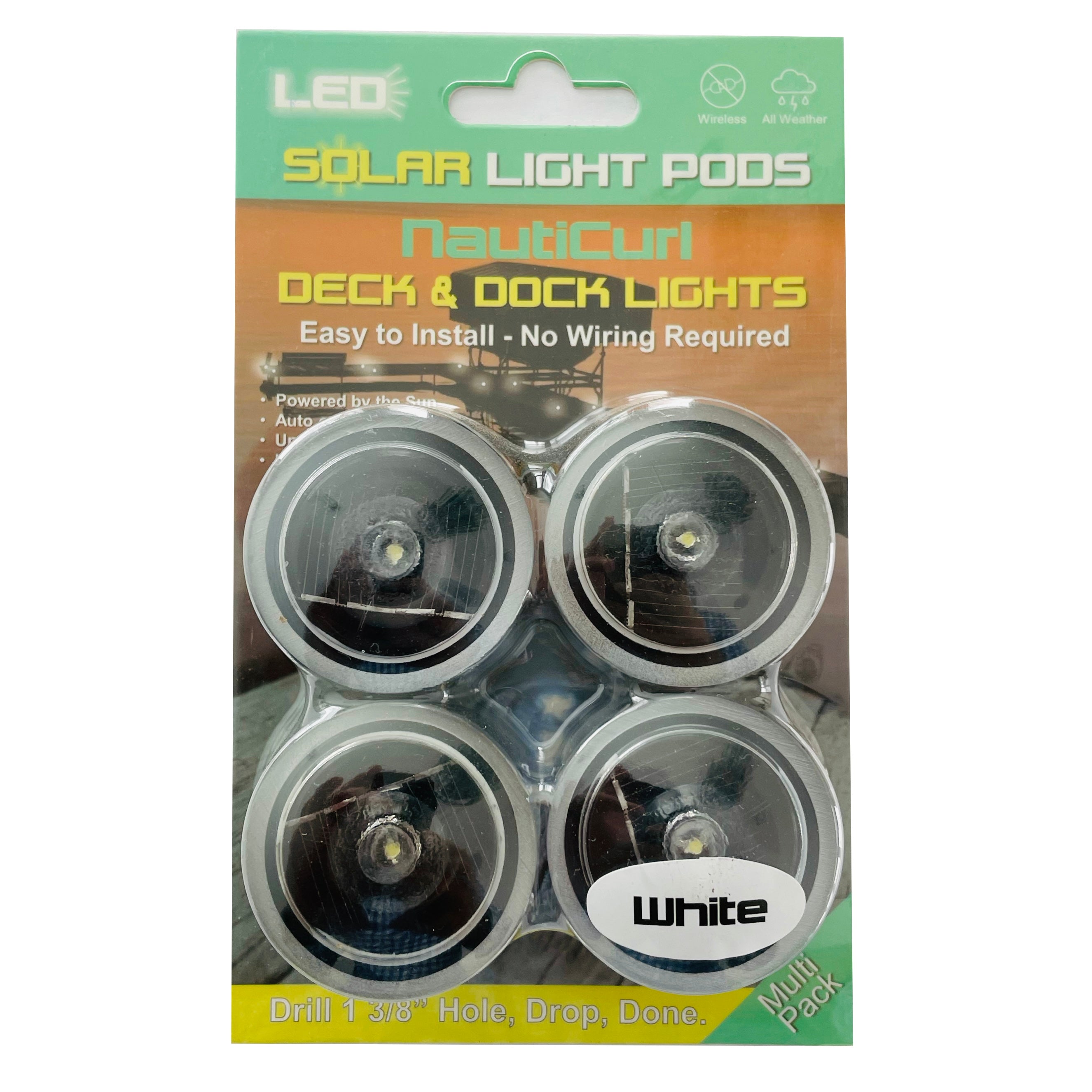 LED Dock & Deck Pods - Solar Powered Light Dots - We The Collective