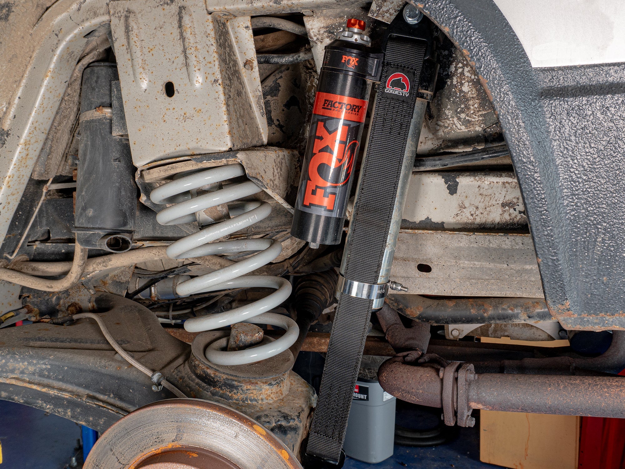 Suspension Limit Strap Set (Rear - 23") [2WD Vanagon] - OVERLANDERS Outfitter
