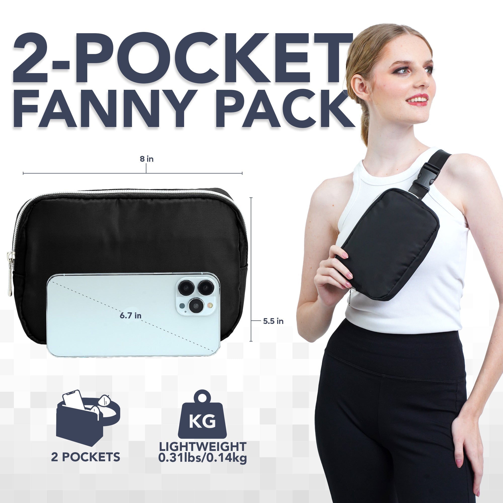 Fanny Pack (1 Pocket) - OVERLANDERS Outfitter