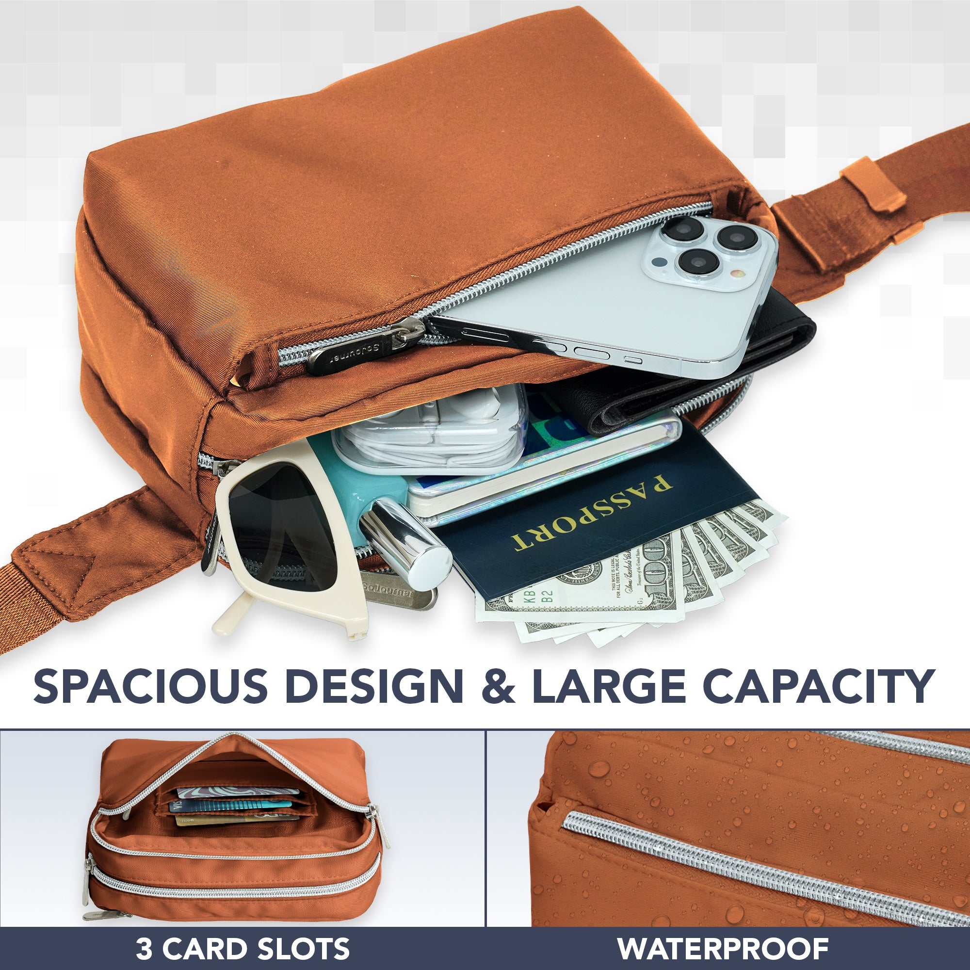 Fanny Pack (3 Pocket) - OVERLANDERS Outfitter