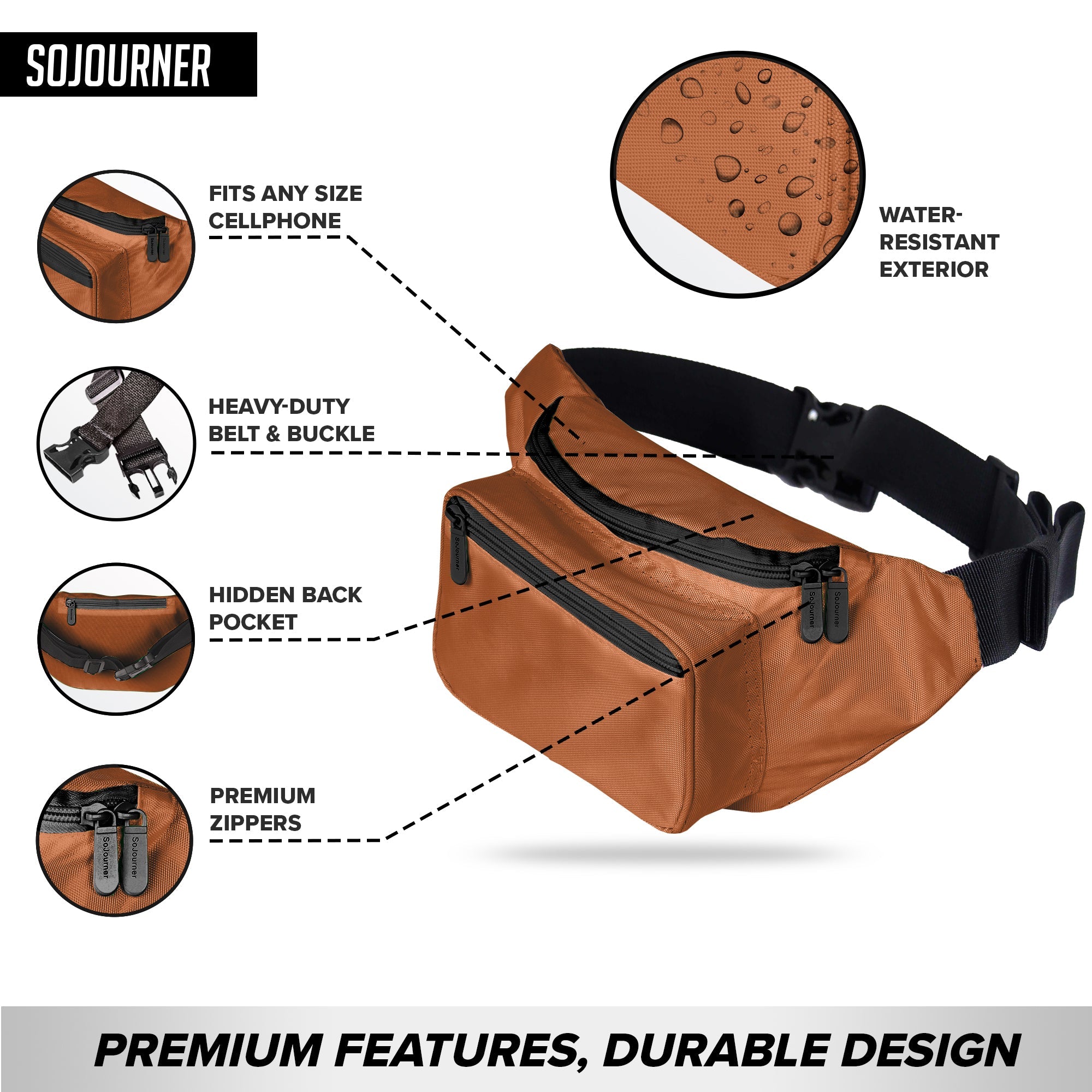 Fanny Pack (Solids) - OVERLANDERS Outfitter