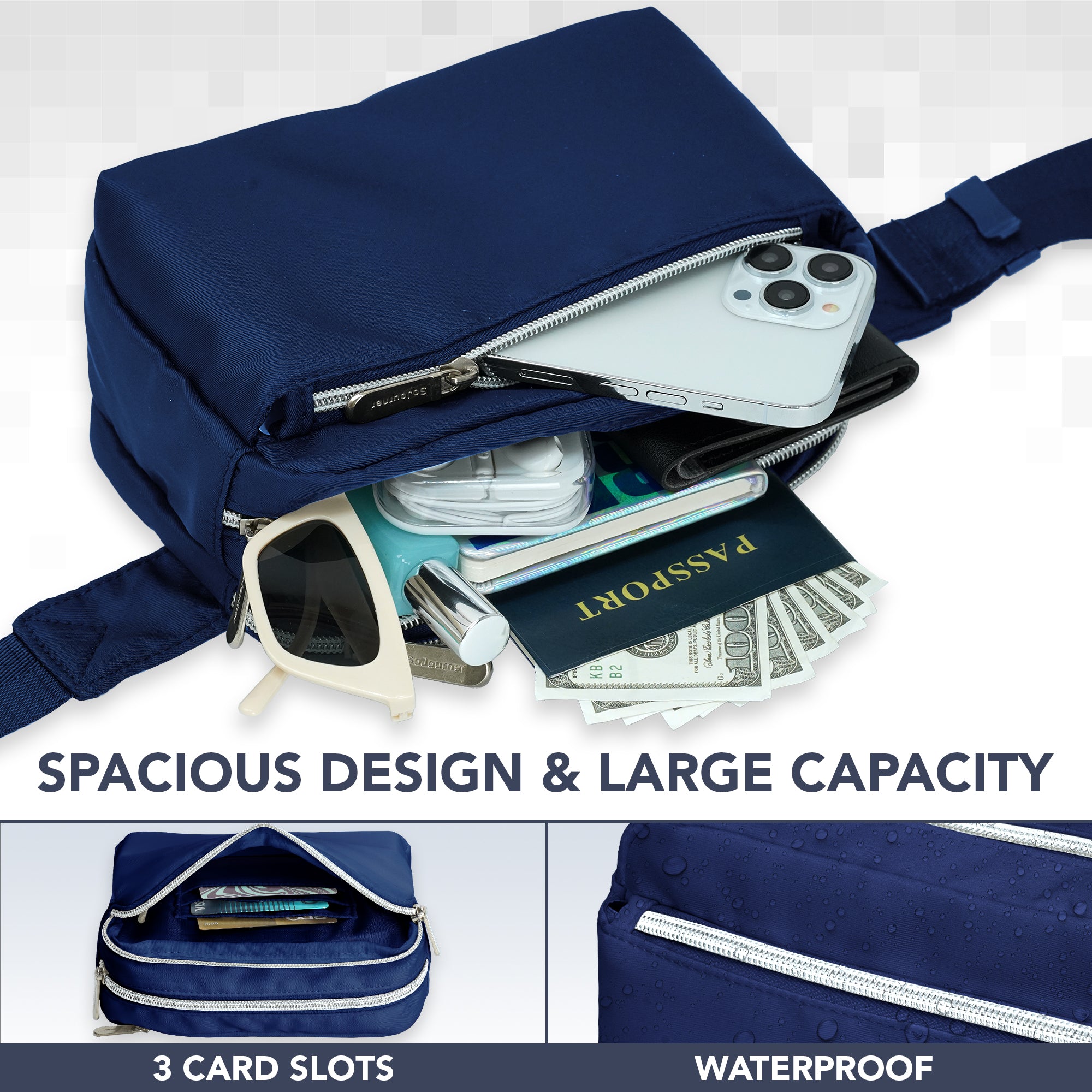 Fanny Pack (3 Pocket) - OVERLANDERS Outfitter