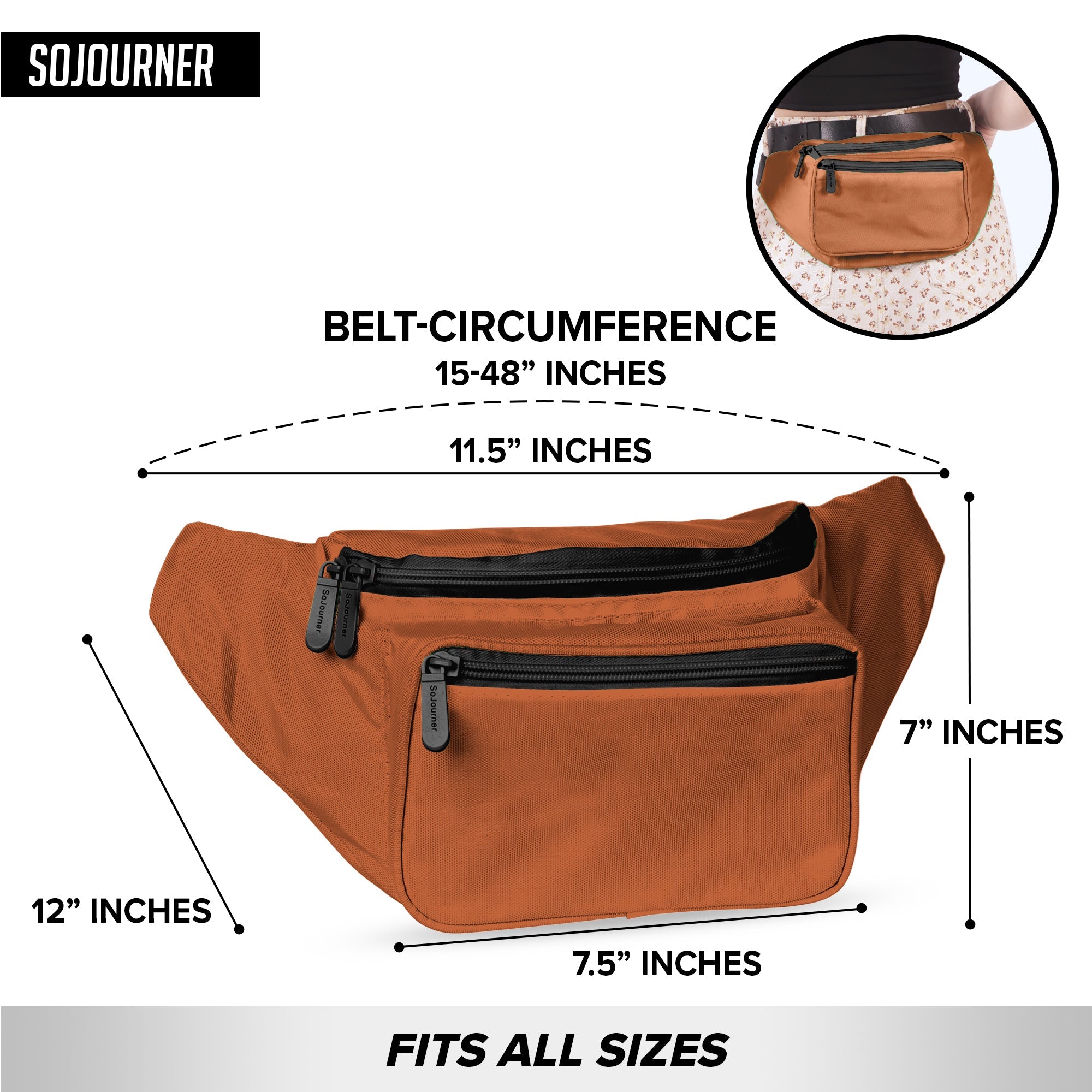 Fanny Pack (Solids) - OVERLANDERS Outfitter