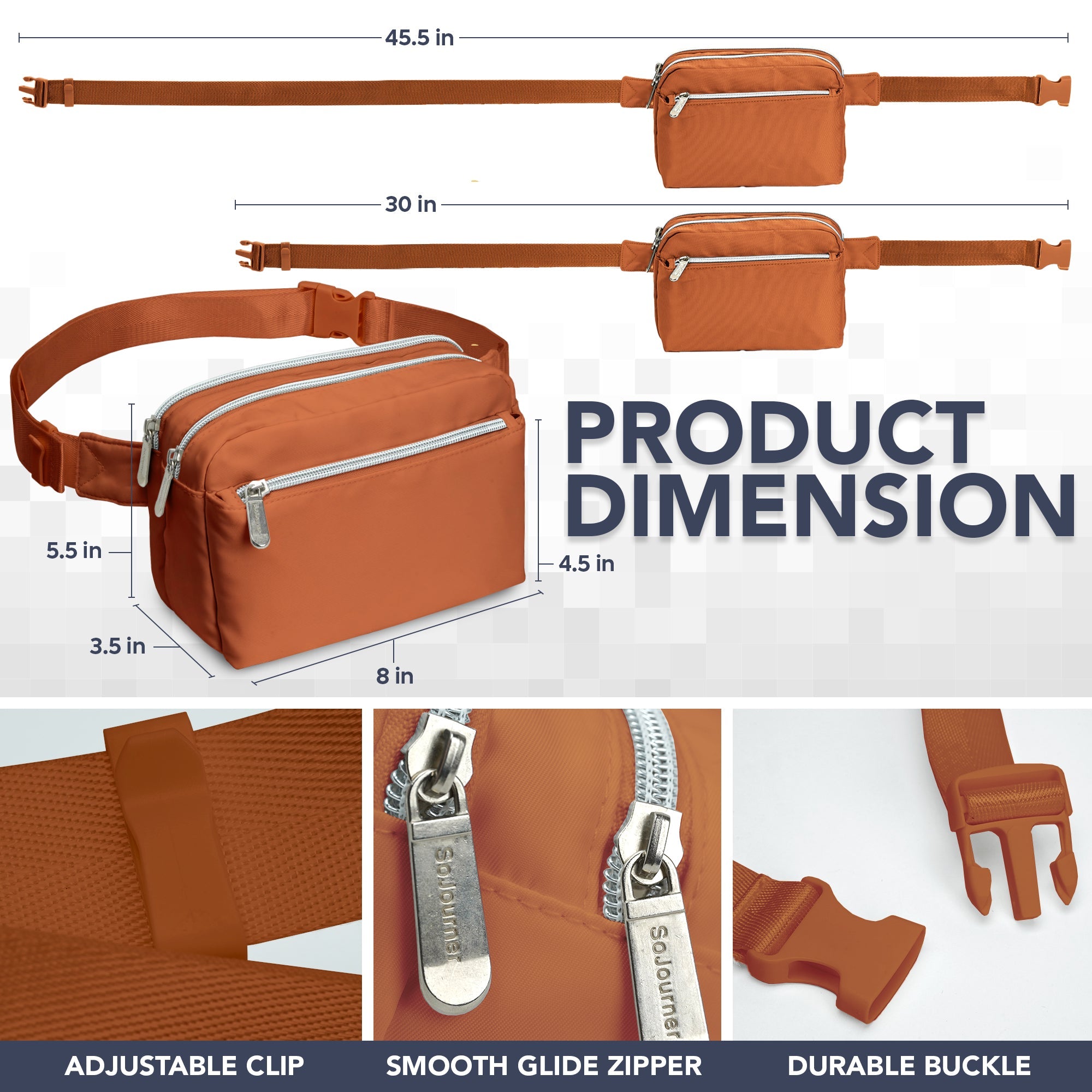Fanny Pack (3 Pocket) - OVERLANDERS Outfitter