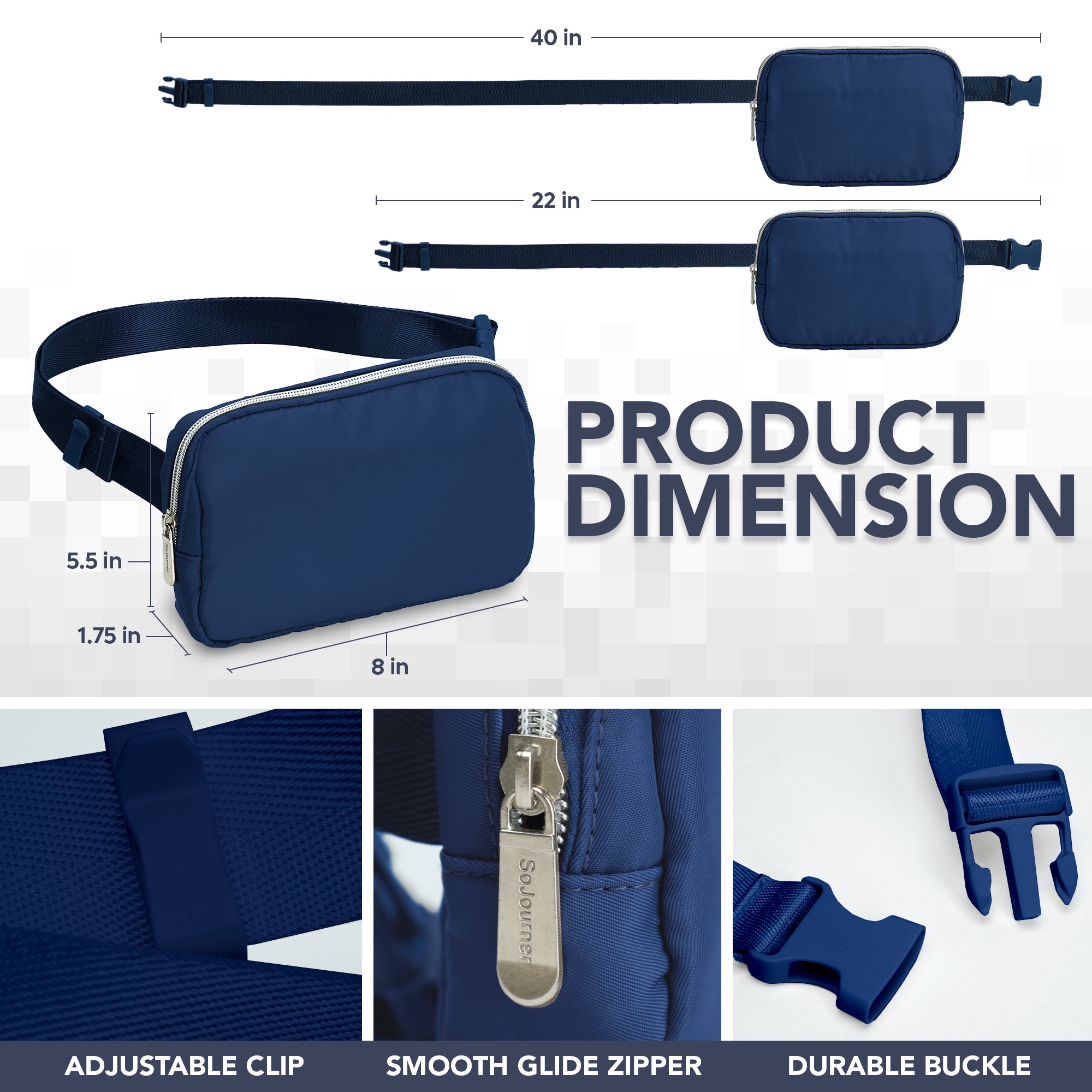 Fanny Pack (1 Pocket) - OVERLANDERS Outfitter