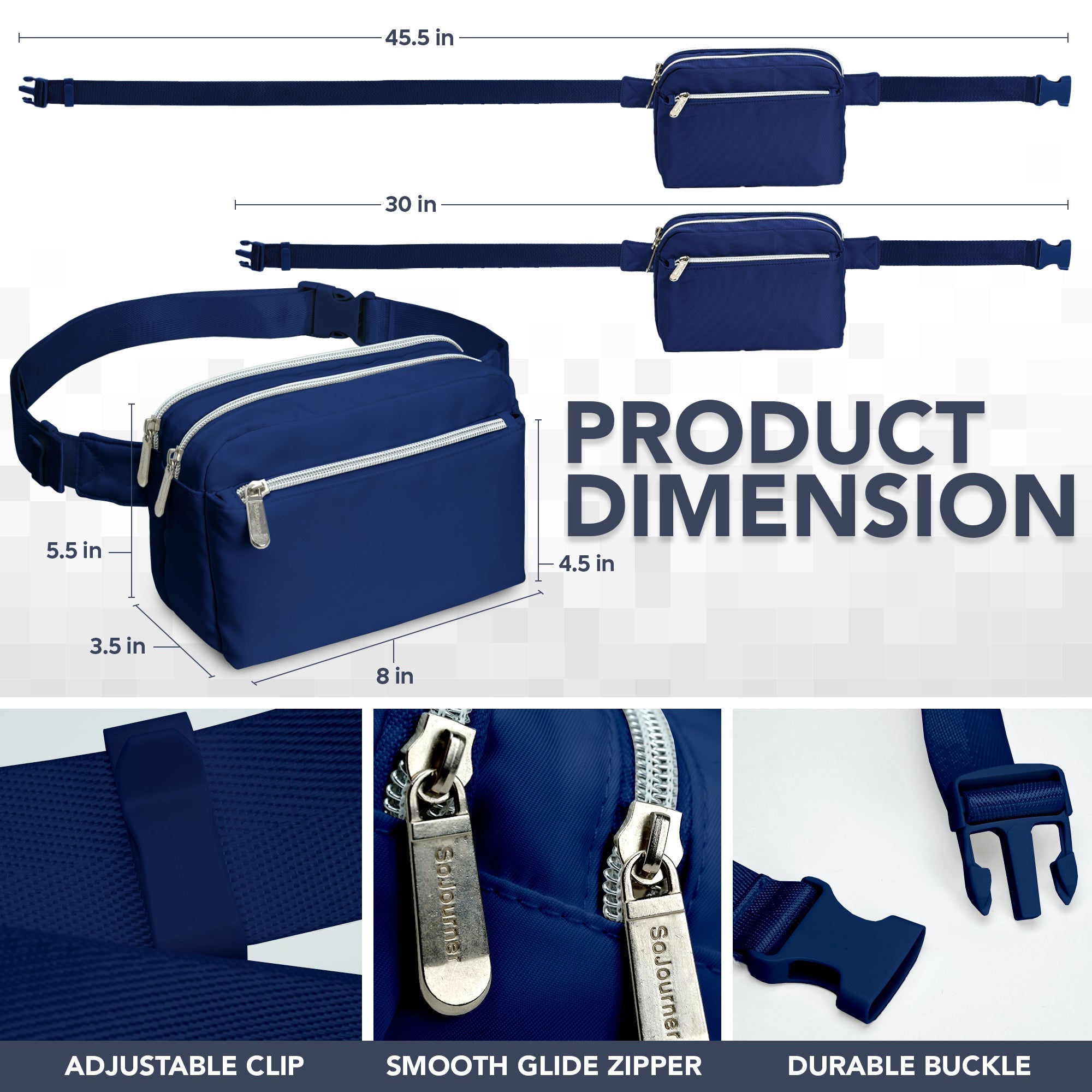 Fanny Pack (3 Pocket) - OVERLANDERS Outfitter