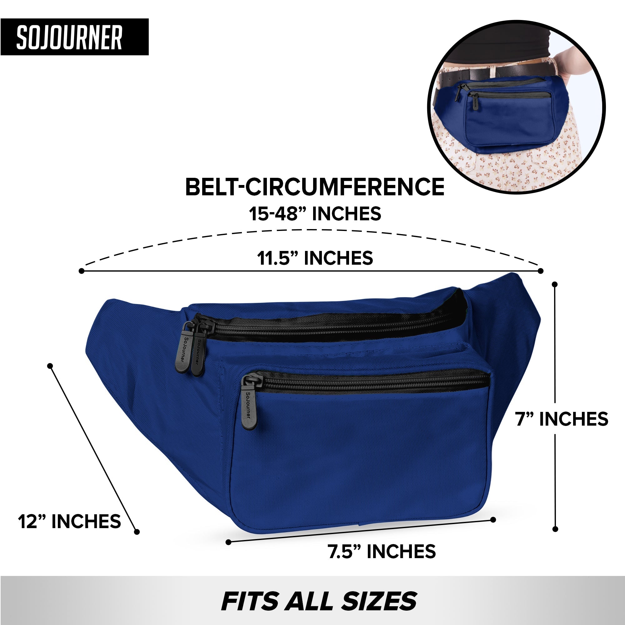 Fanny Pack (Solids) - OVERLANDERS Outfitter