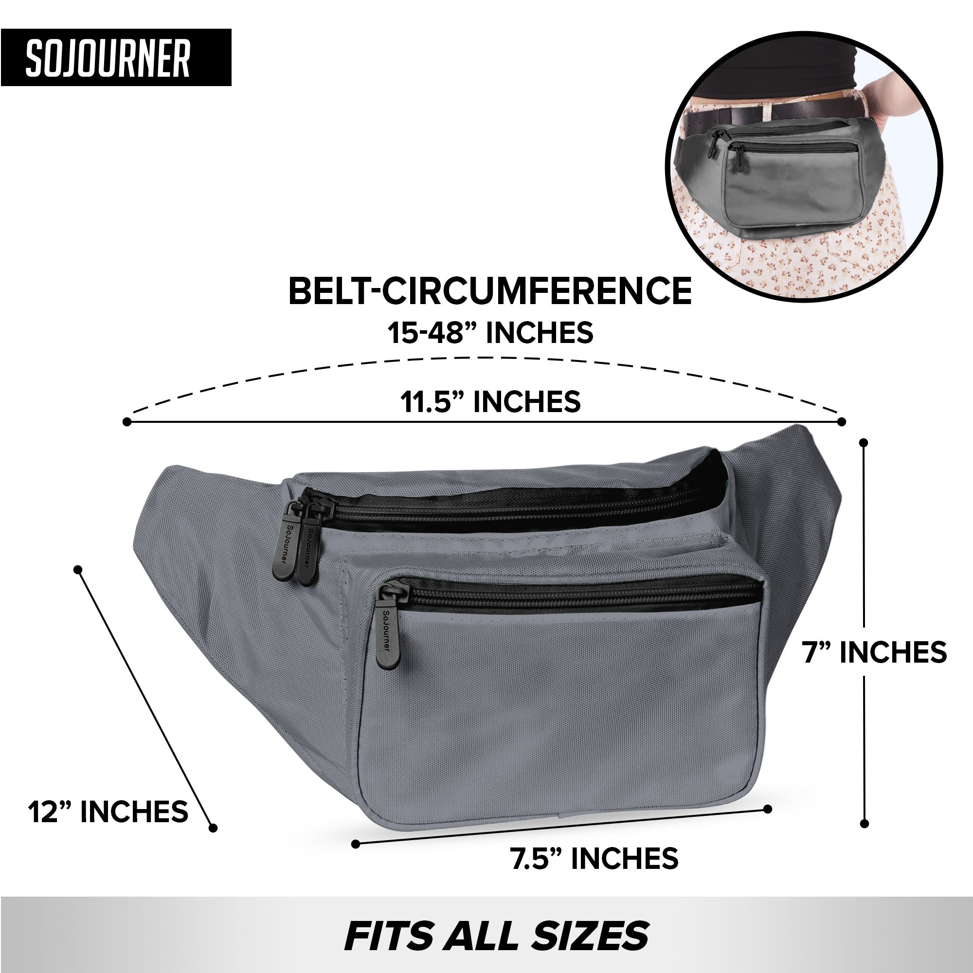 Fanny Pack (Solids) - OVERLANDERS Outfitter