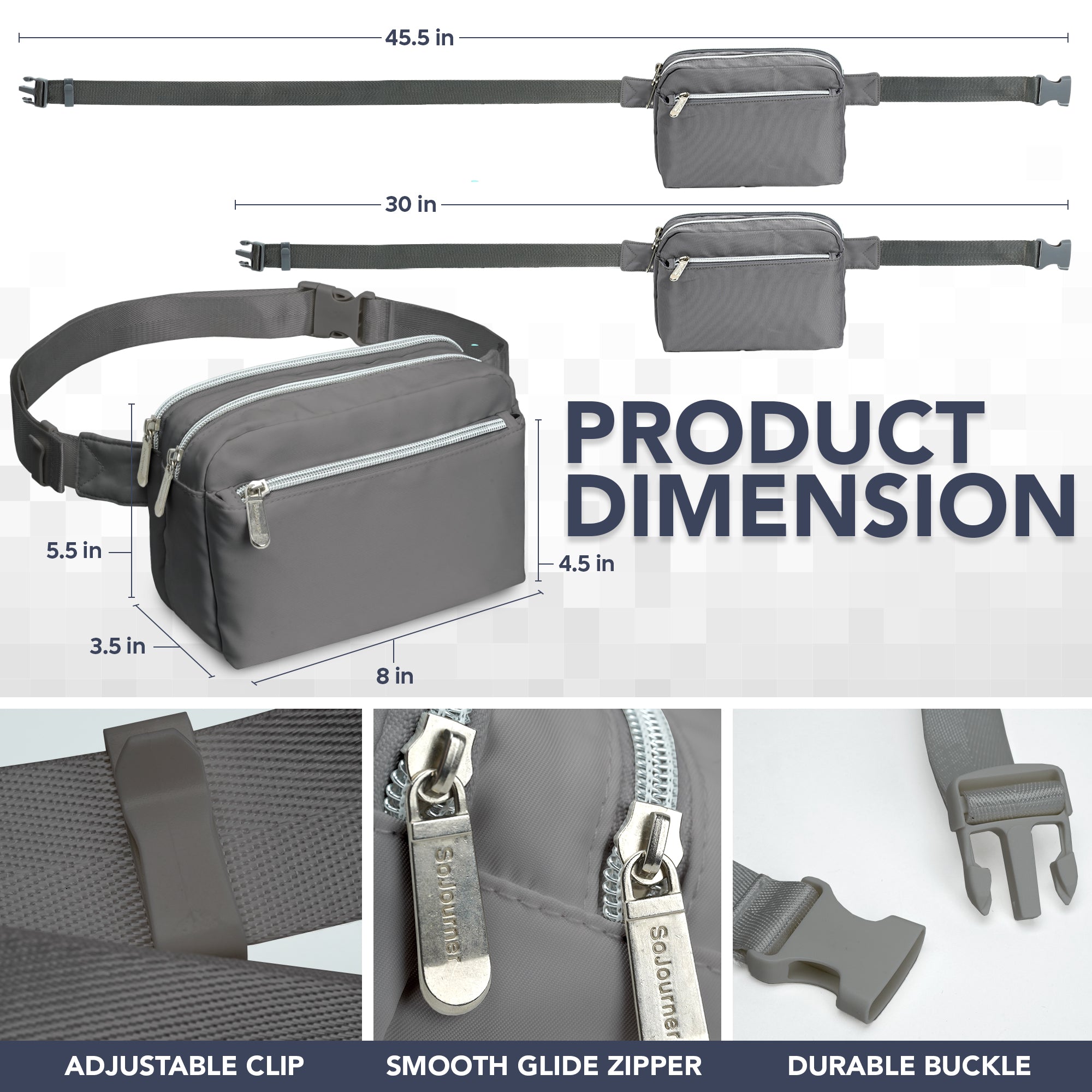 Fanny Pack (3 Pocket) - OVERLANDERS Outfitter