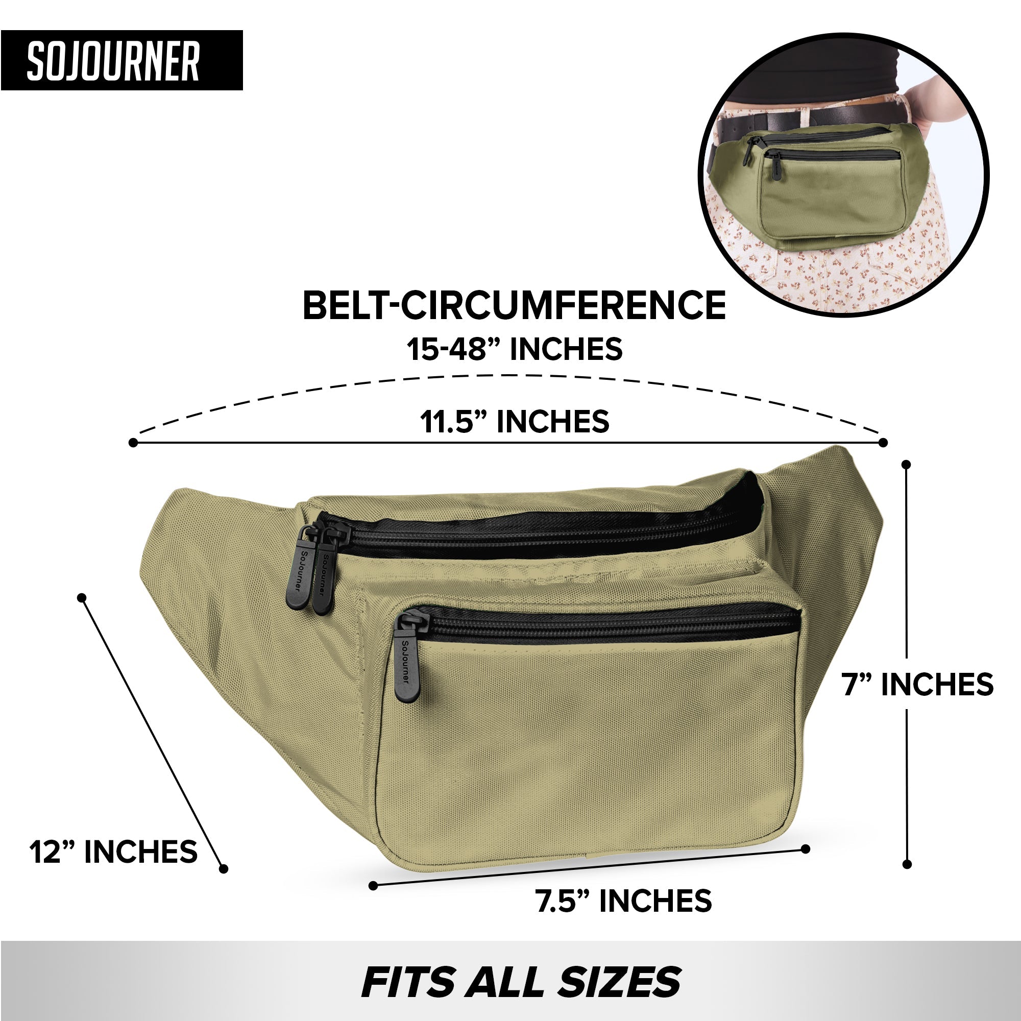 Fanny Pack (Solids) - OVERLANDERS Outfitter