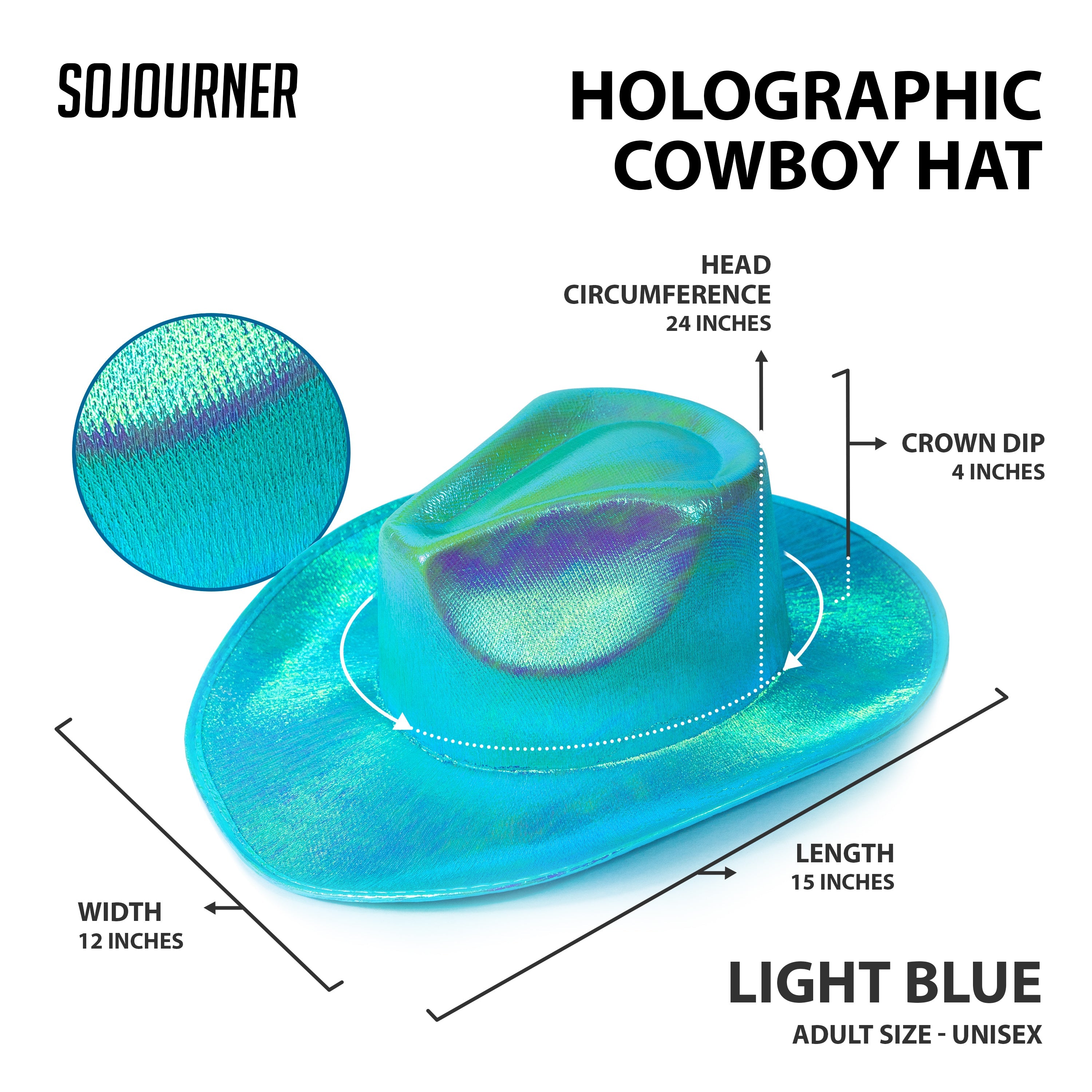 Rave Space Cowboy Hat - OVERLANDERS Outfitter