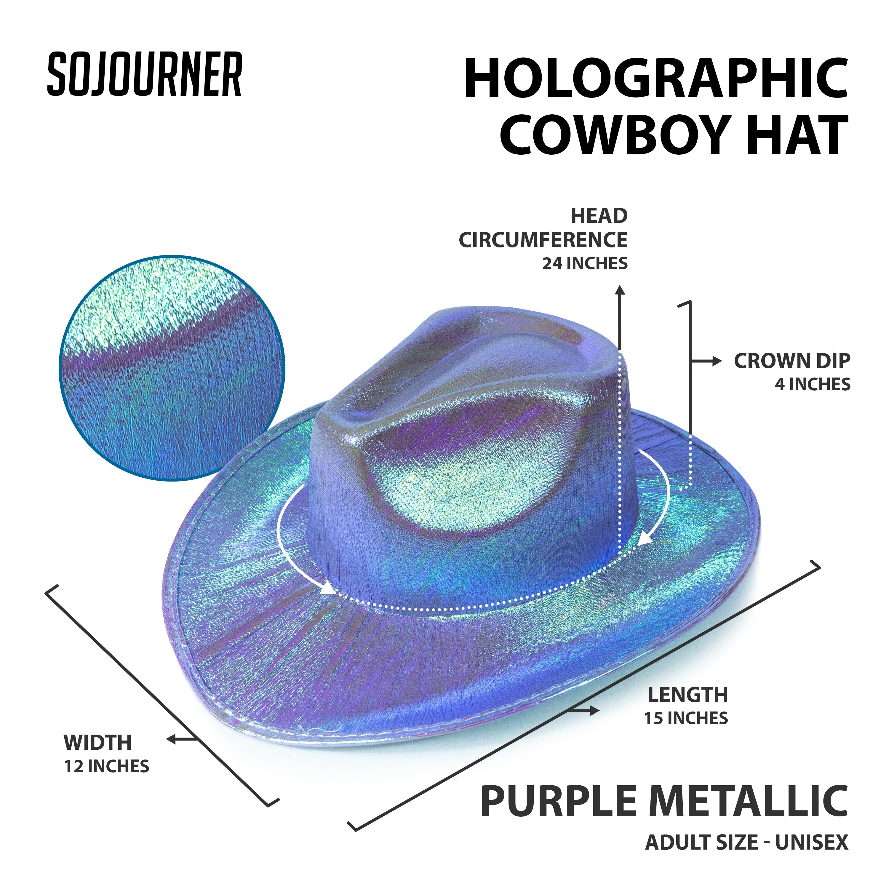 Rave Space Cowboy Hat - OVERLANDERS Outfitter