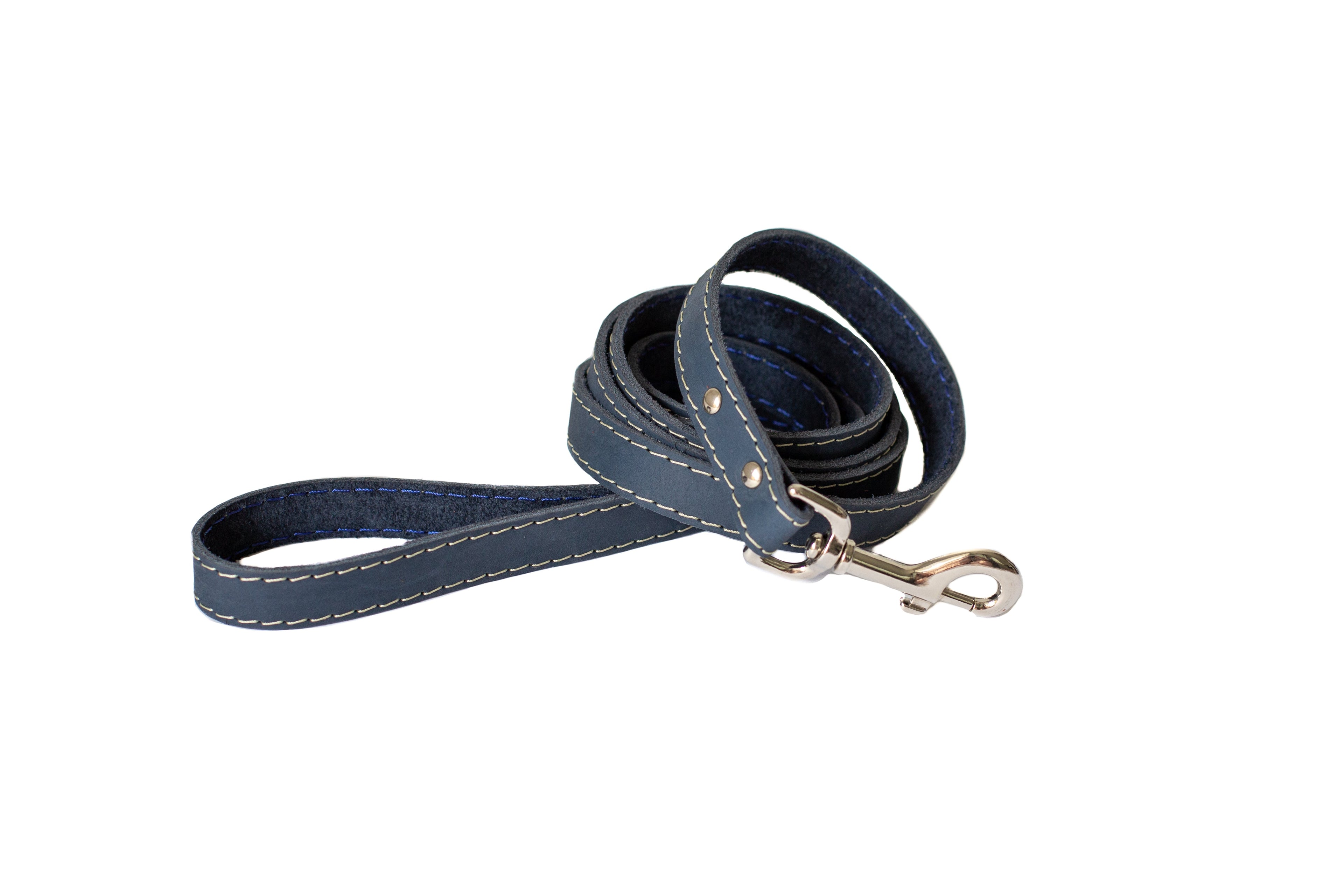 Pro Line Hunting Blue Jeans Leather Leash - OVERLANDERS Outfitter