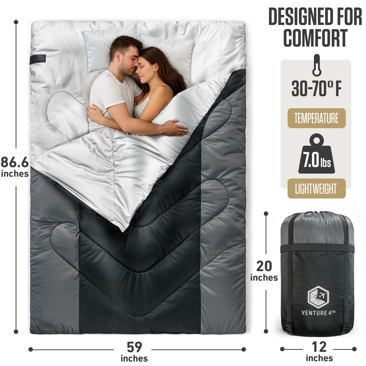 Double Sleeping Bag - OVERLANDERS Outfitter