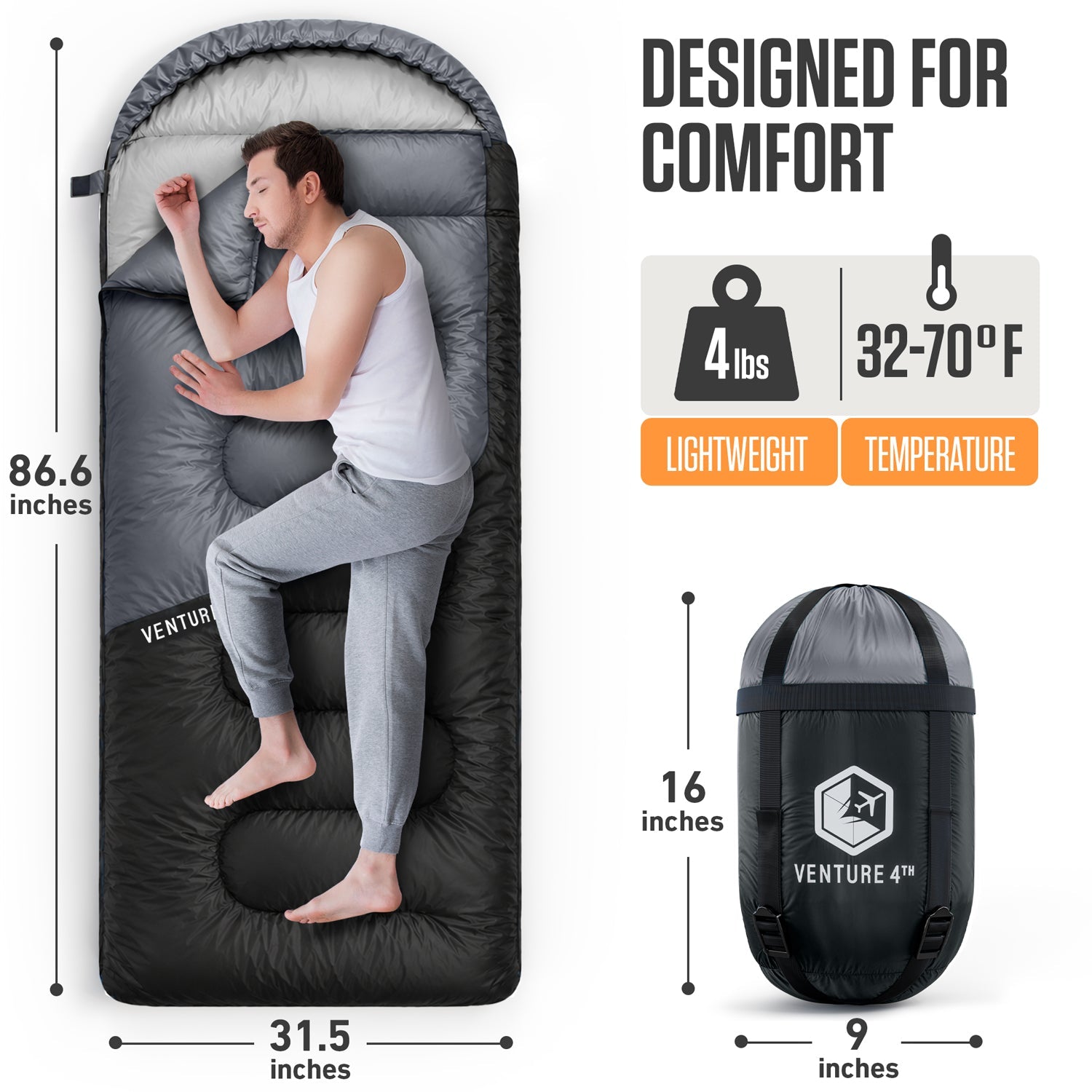 3-Season Sleeping Bag - OVERLANDERS Outfitter